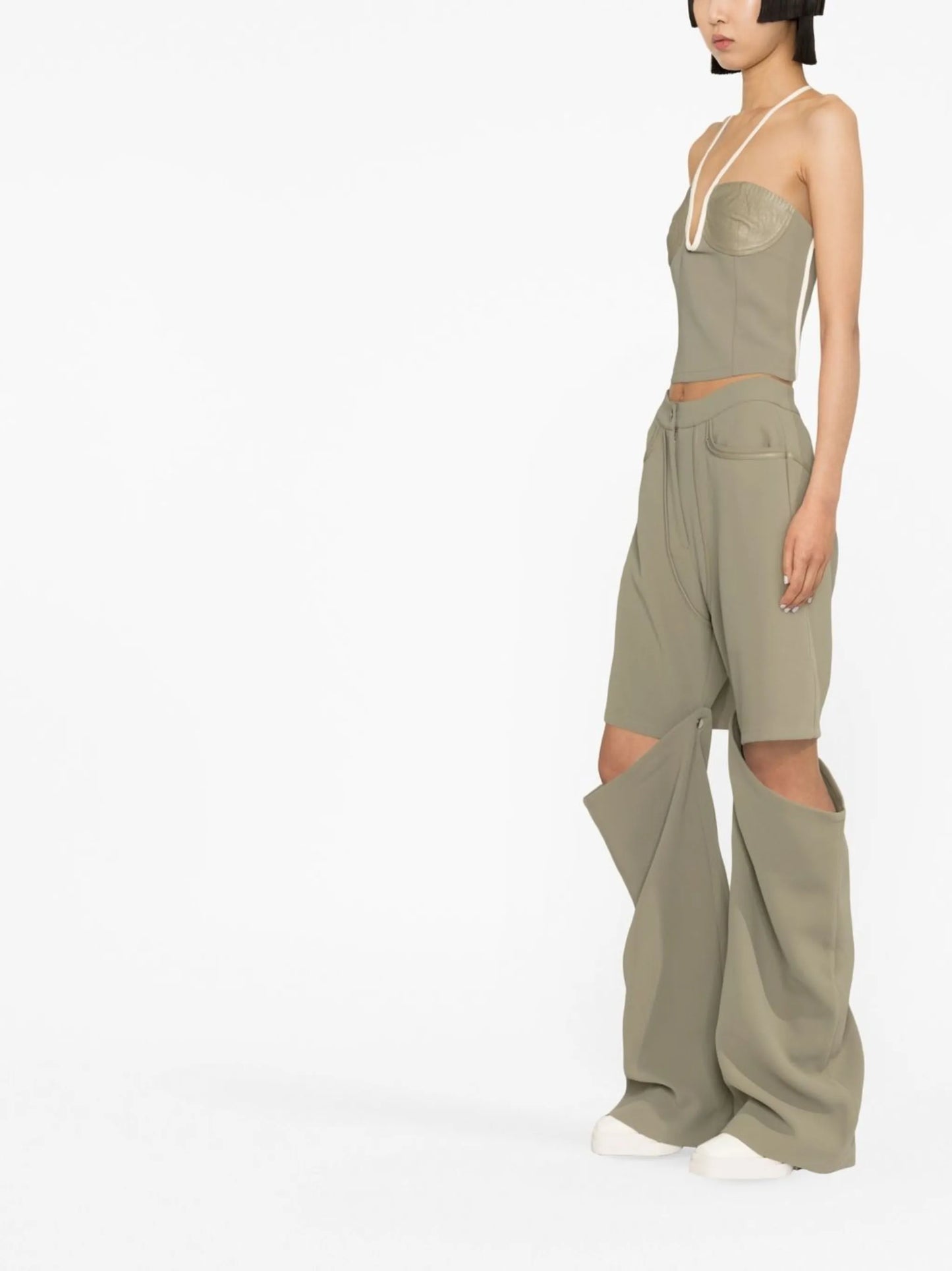 Emelio cut-out trousers