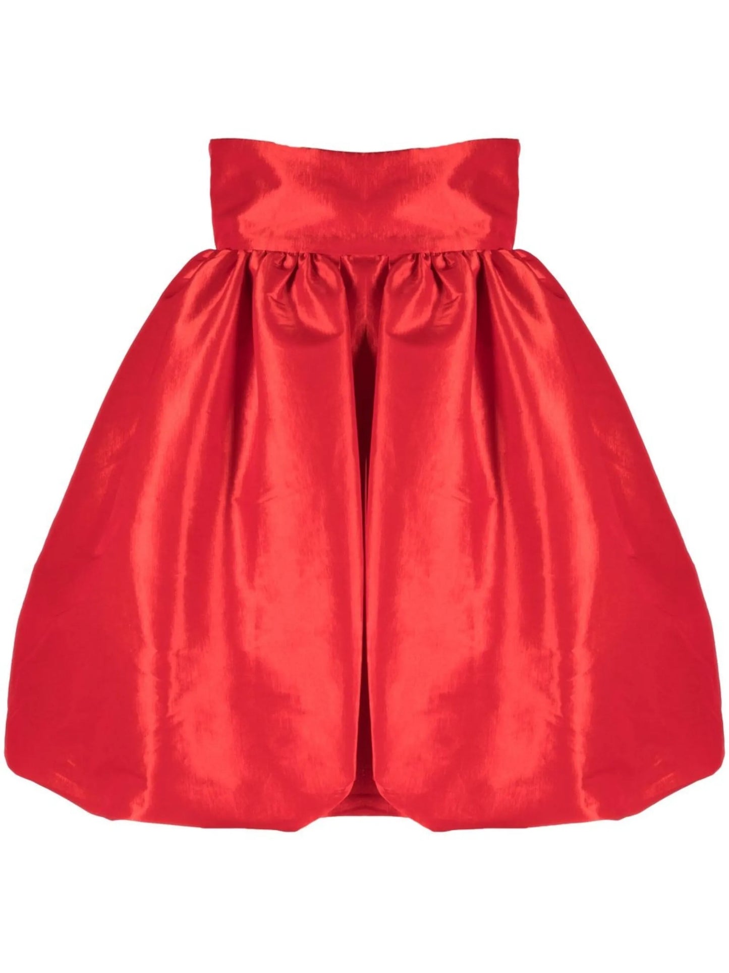 strapless bubble mini dress