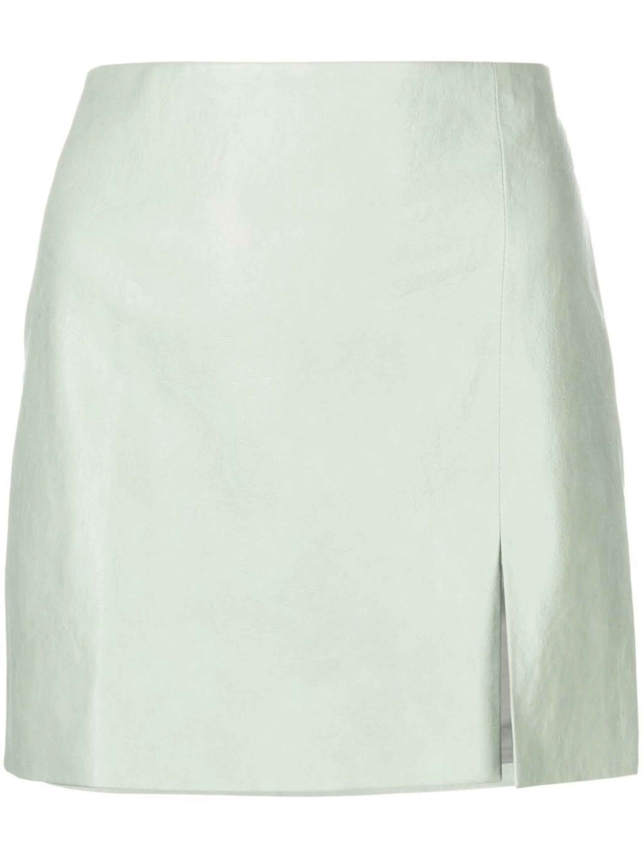 Della faux leather miniskirt