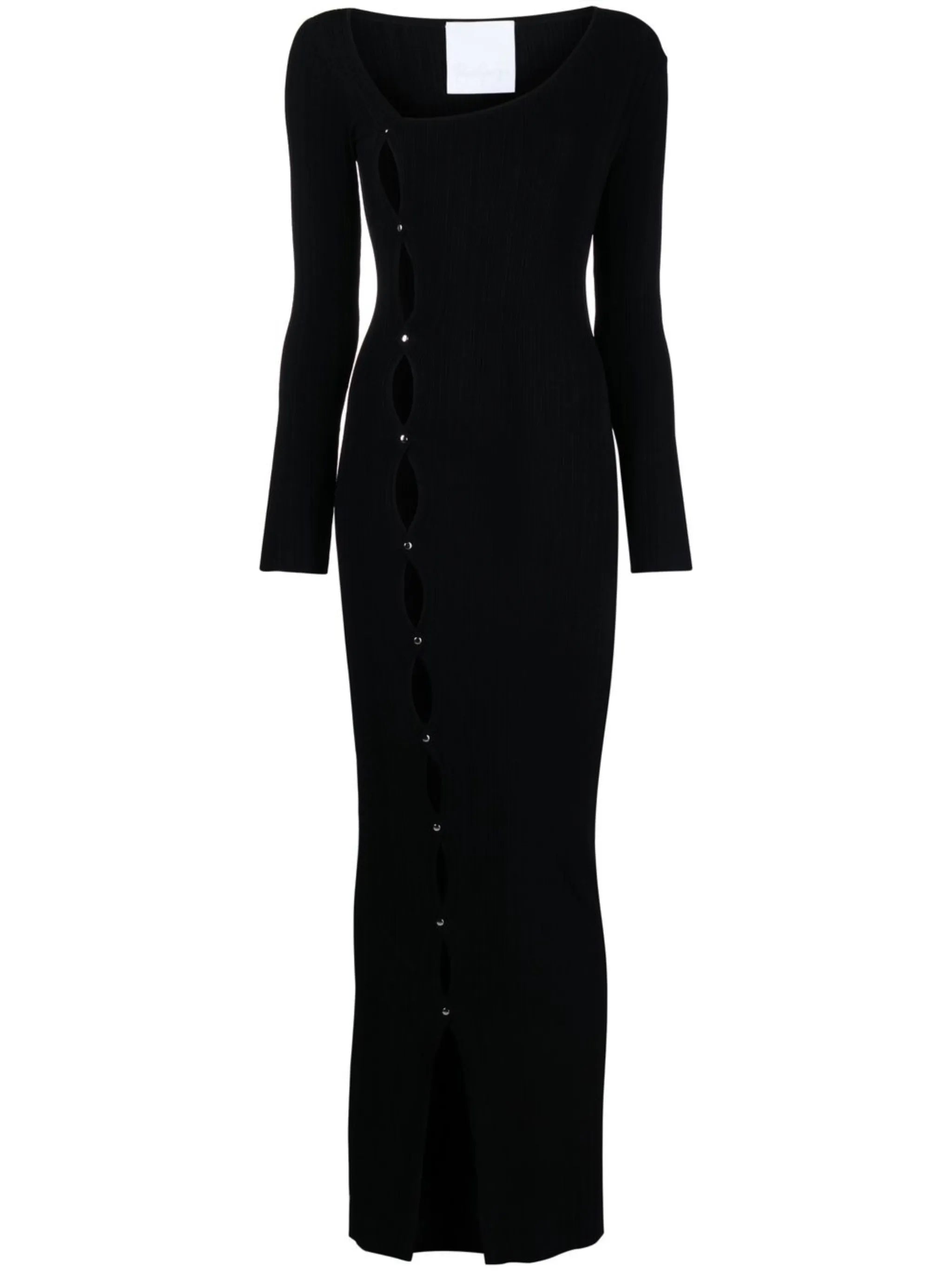 Lola cut-out knitted maxi dress