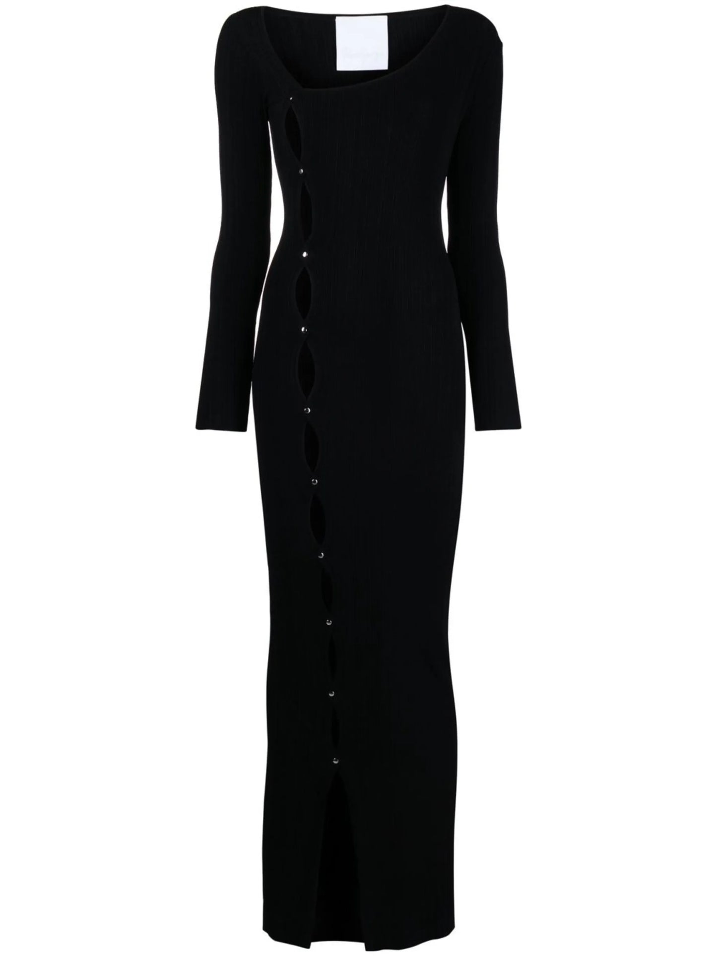 Lola cut-out knitted maxi dress