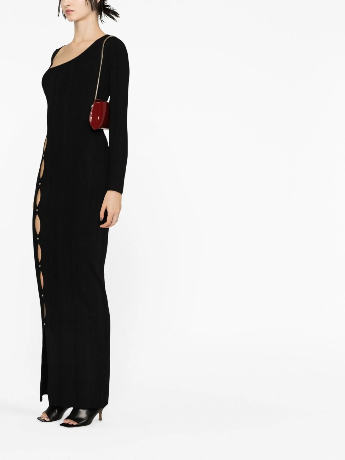 Lola cut-out knitted maxi dress