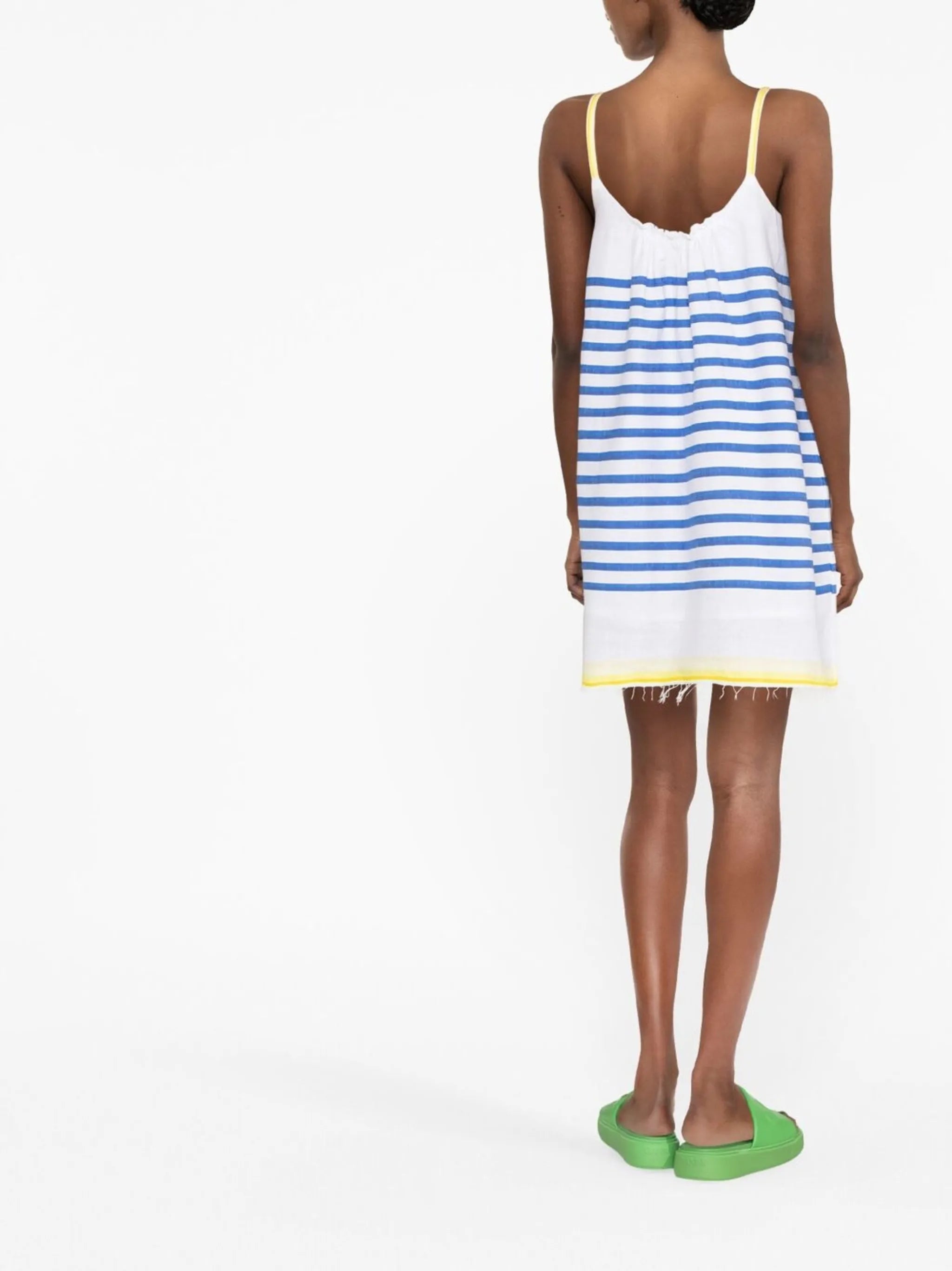 Hirut striped shift dress