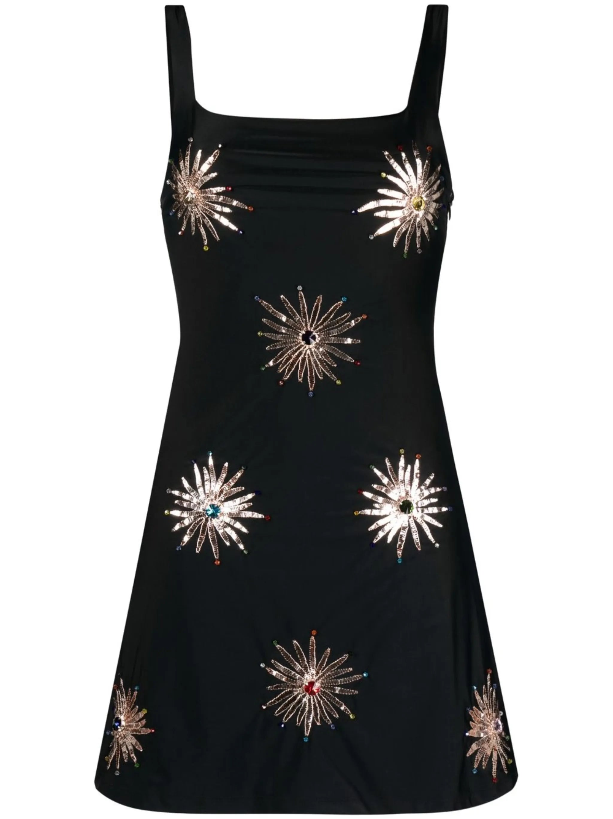 Callie crystal-embellished minidress