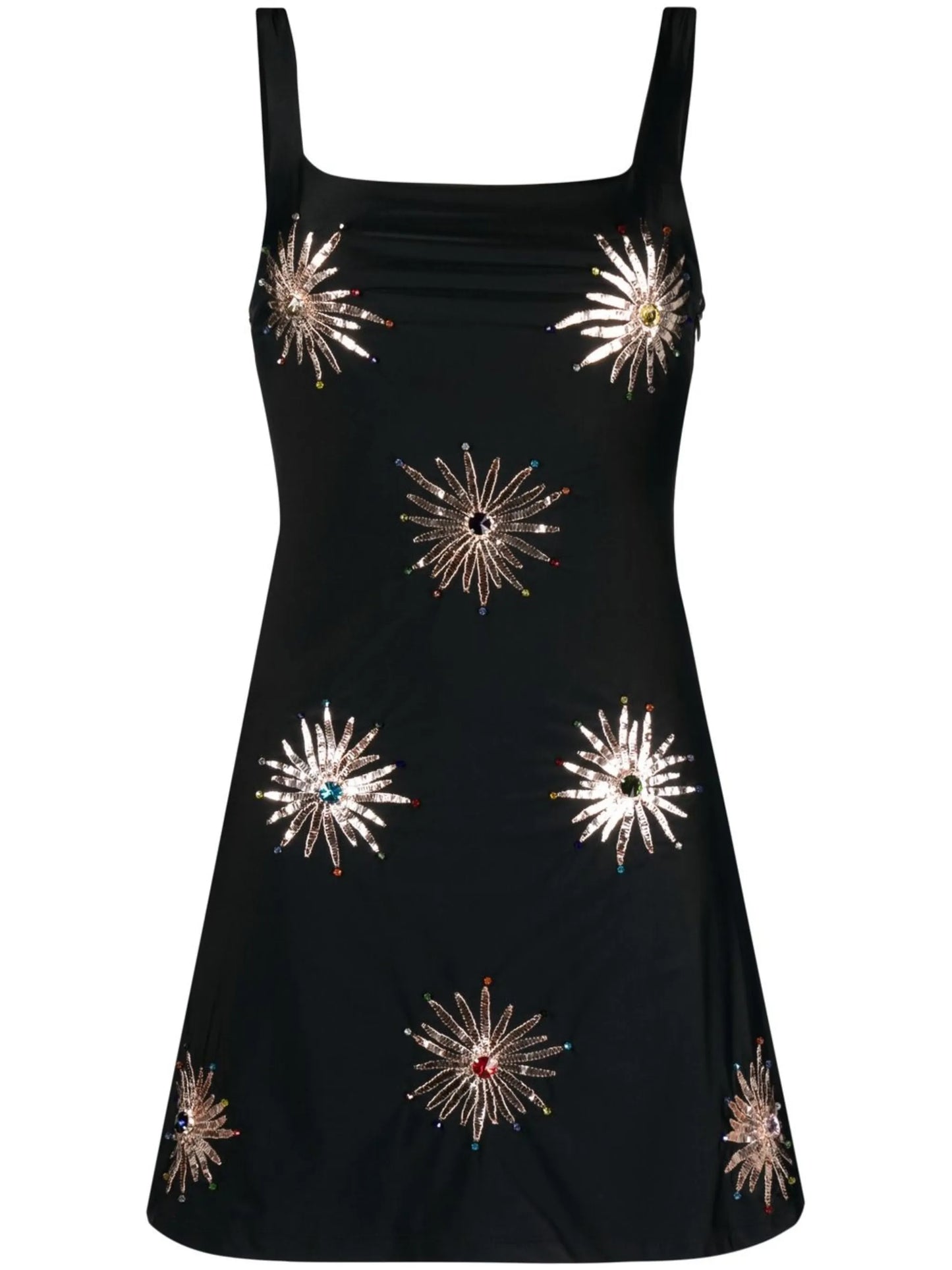 Callie crystal-embellished minidress