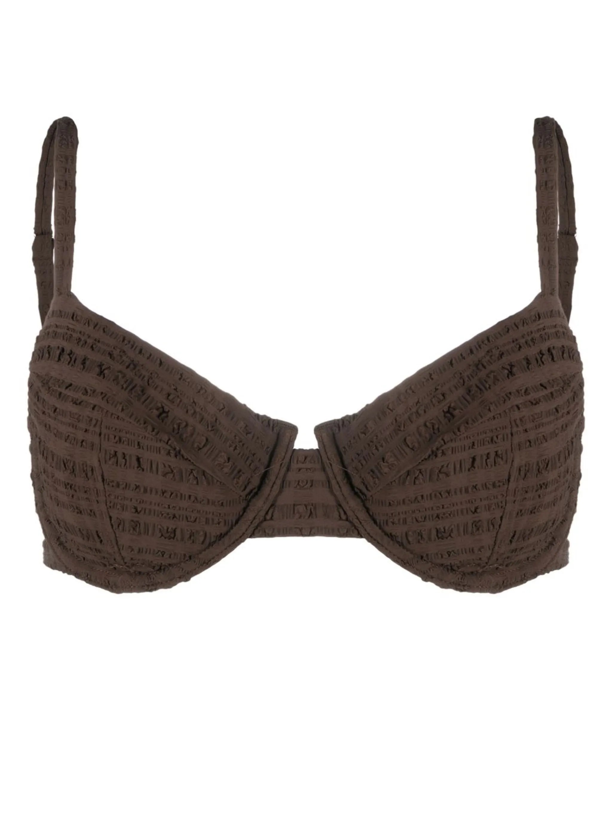 textured bikini top
