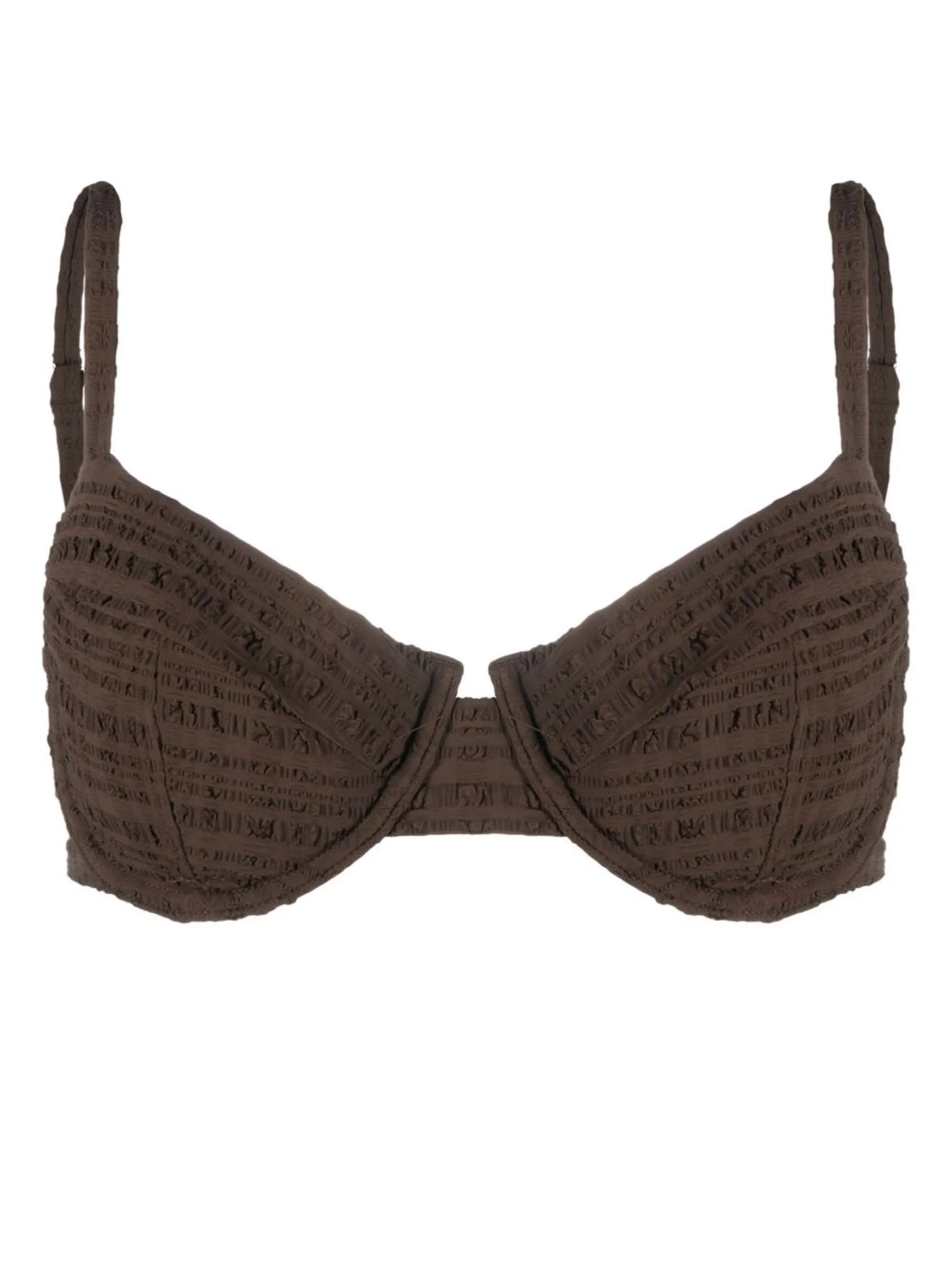 textured bikini top