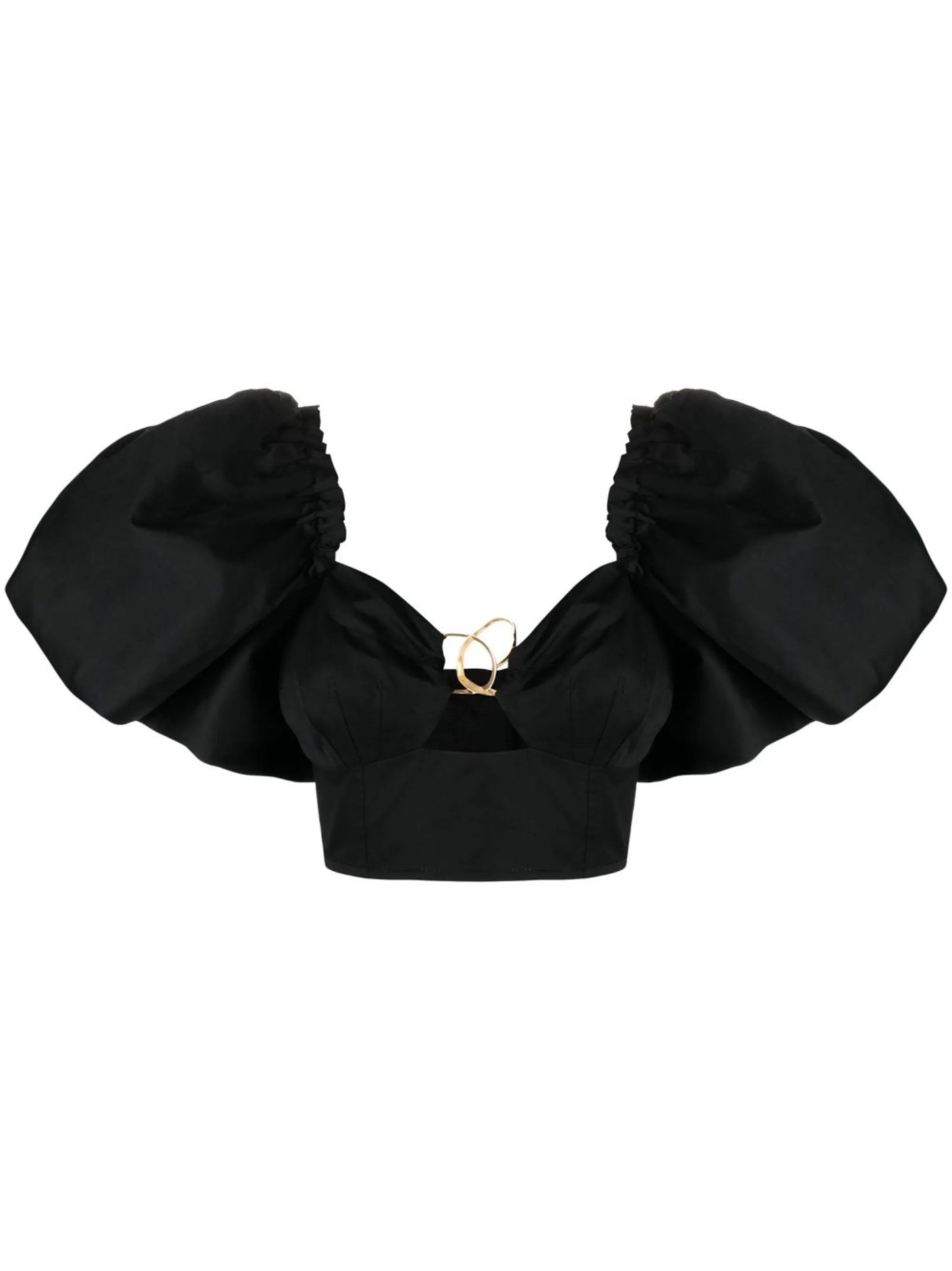 Marcel puff-sleeve blouse