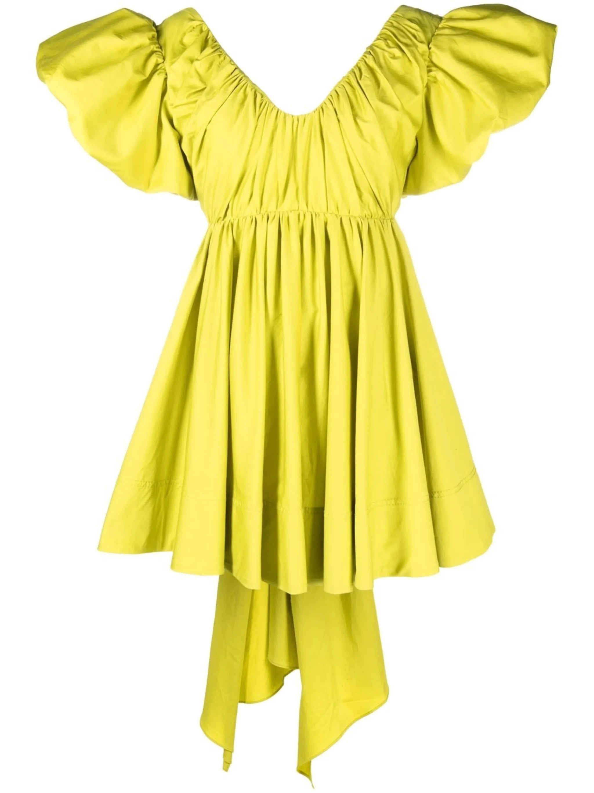 Gretta bow-embellished minidress