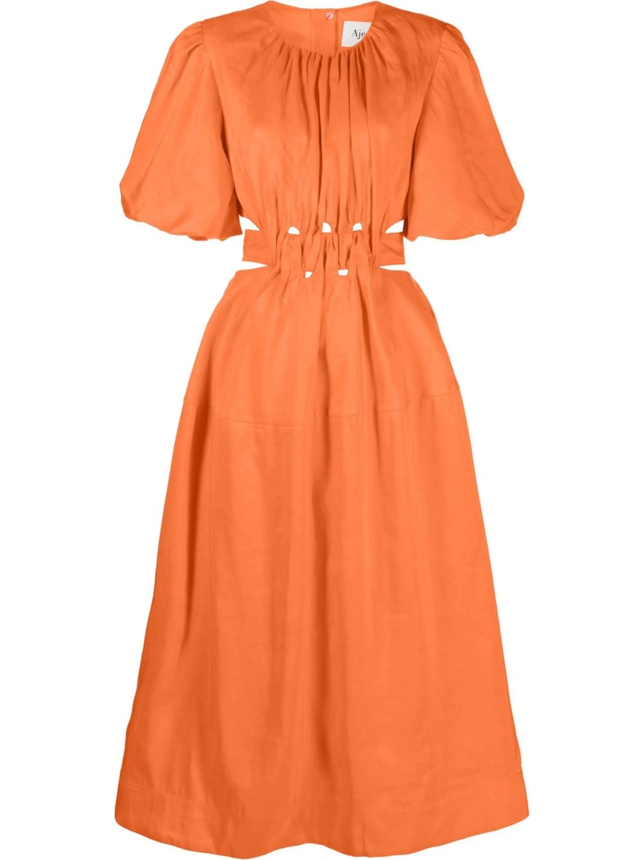 Cosette puff-sleeve dress