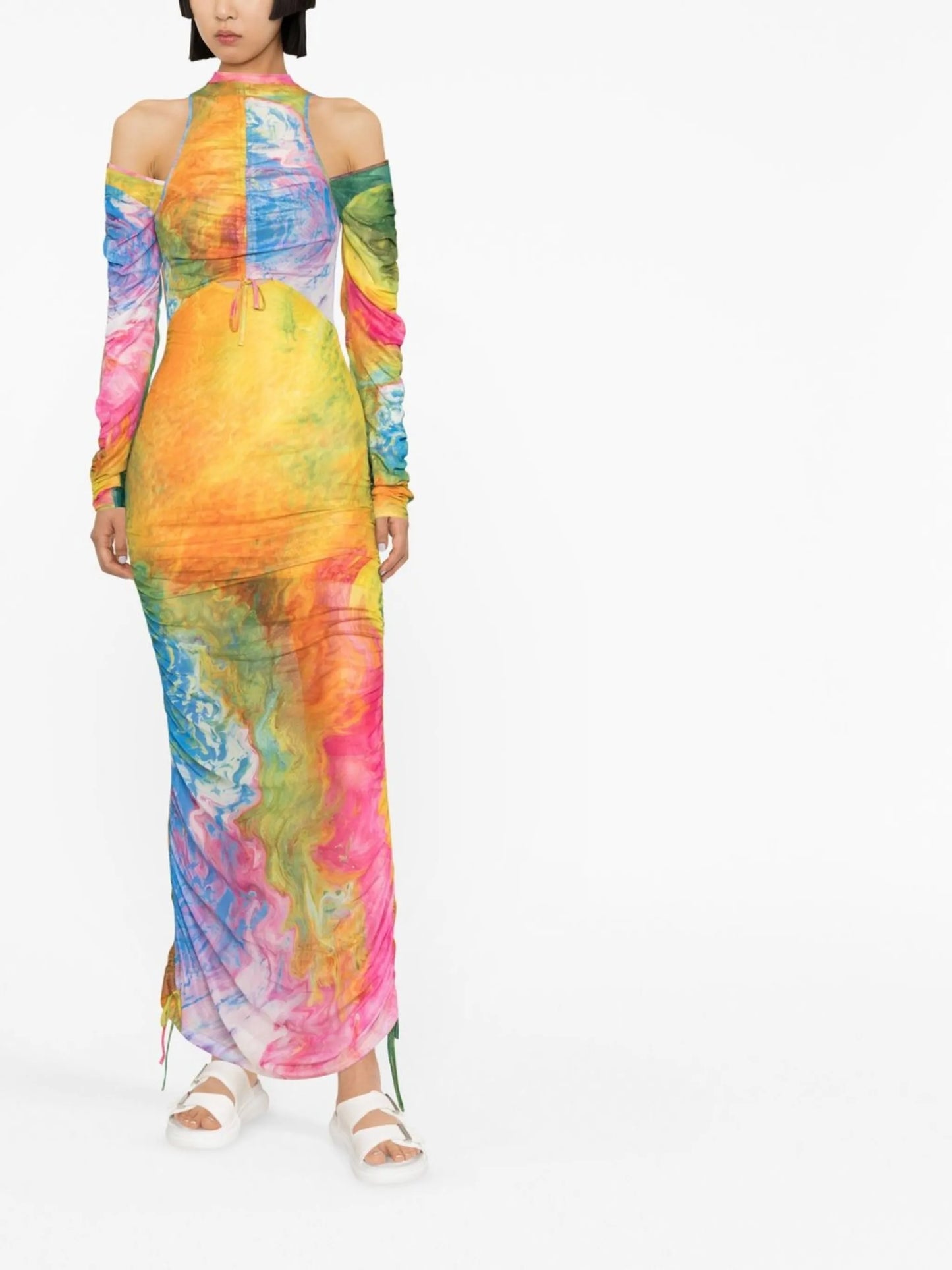 Irving mesh dress