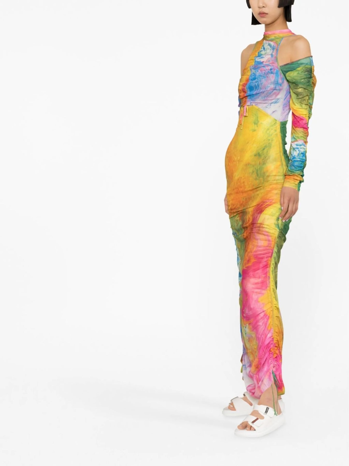 Irving mesh dress