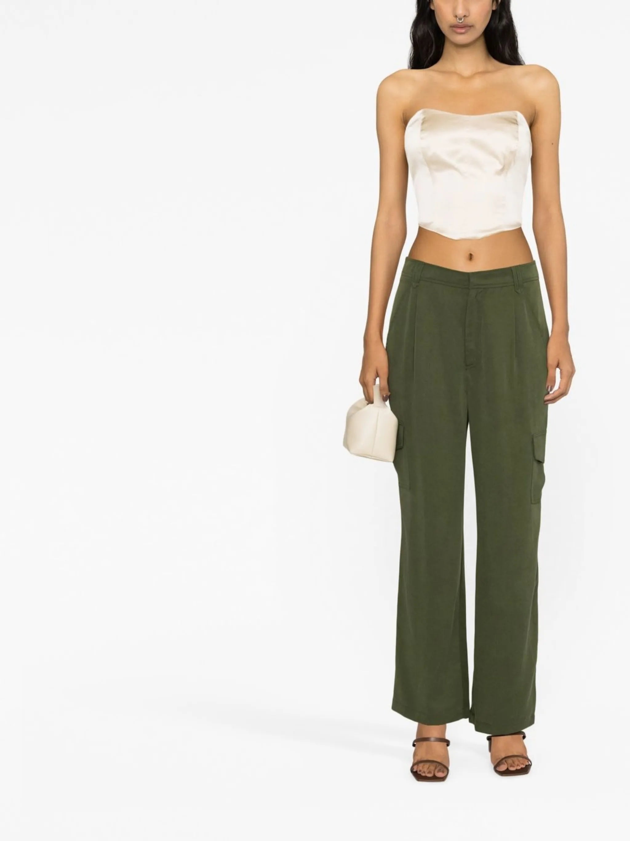 Jackson high-waisted trousers