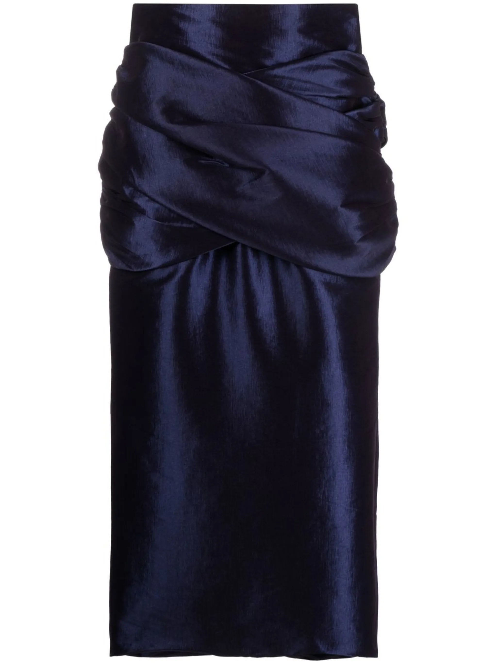 Colette taffeta pencil skirt