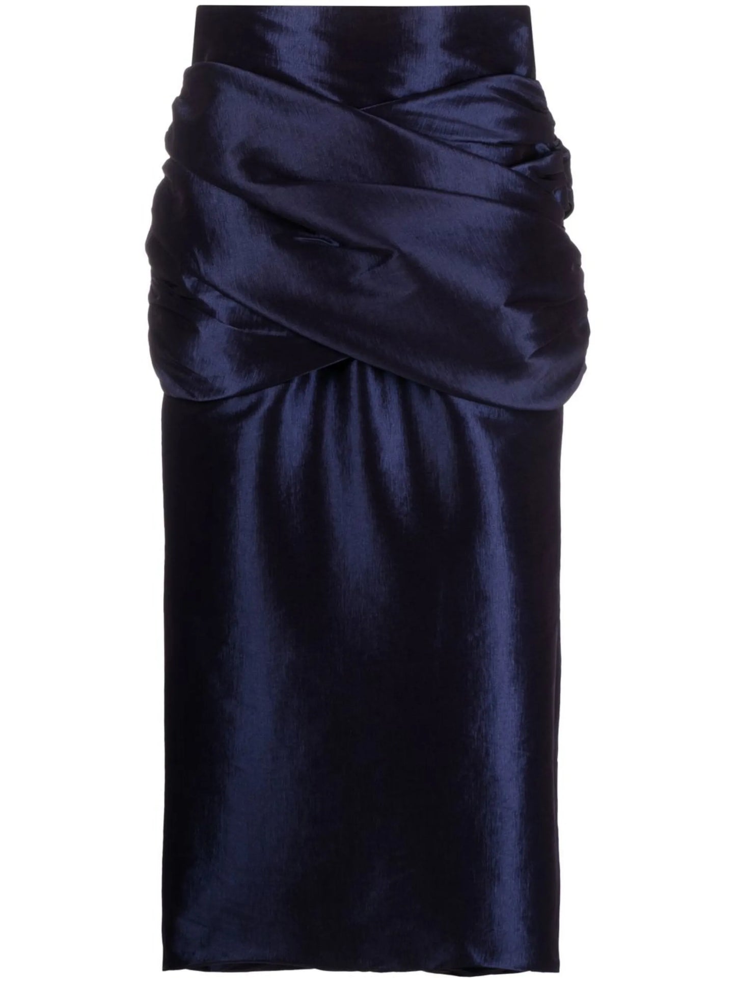 Colette taffeta pencil skirt