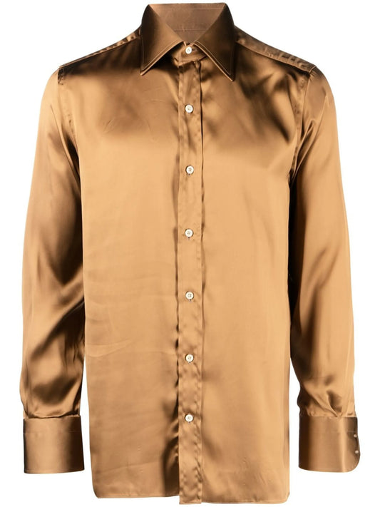 fitted-cuff shirt