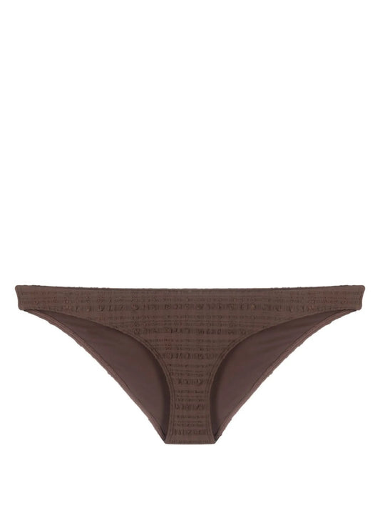 textured bikini bottoms