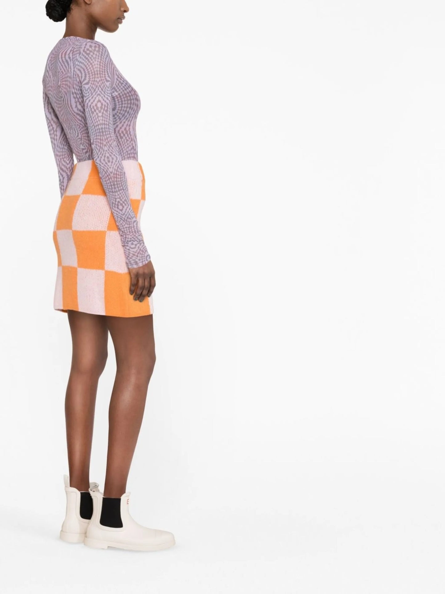 Andria knitted miniskirt