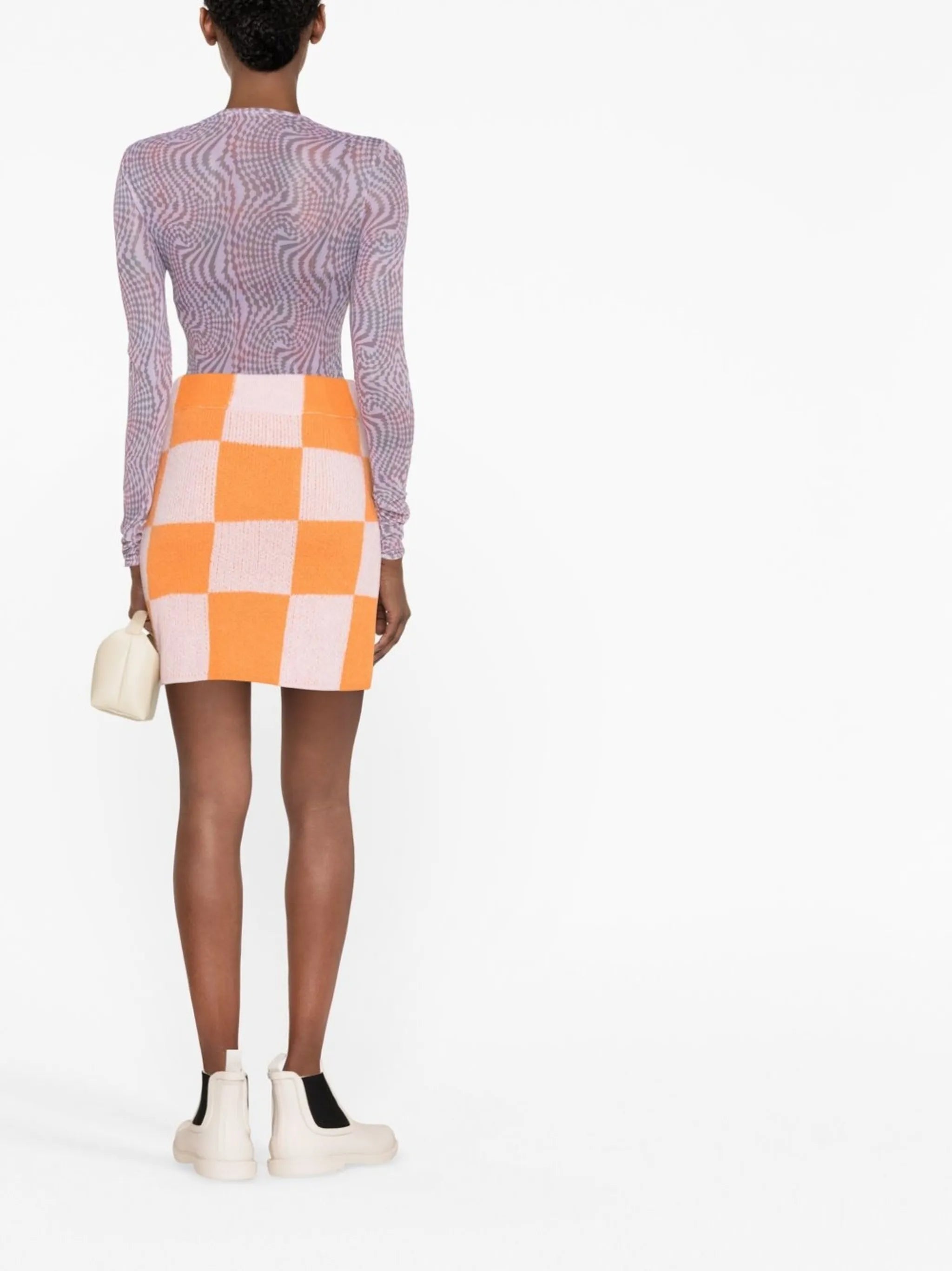 Andria knitted miniskirt