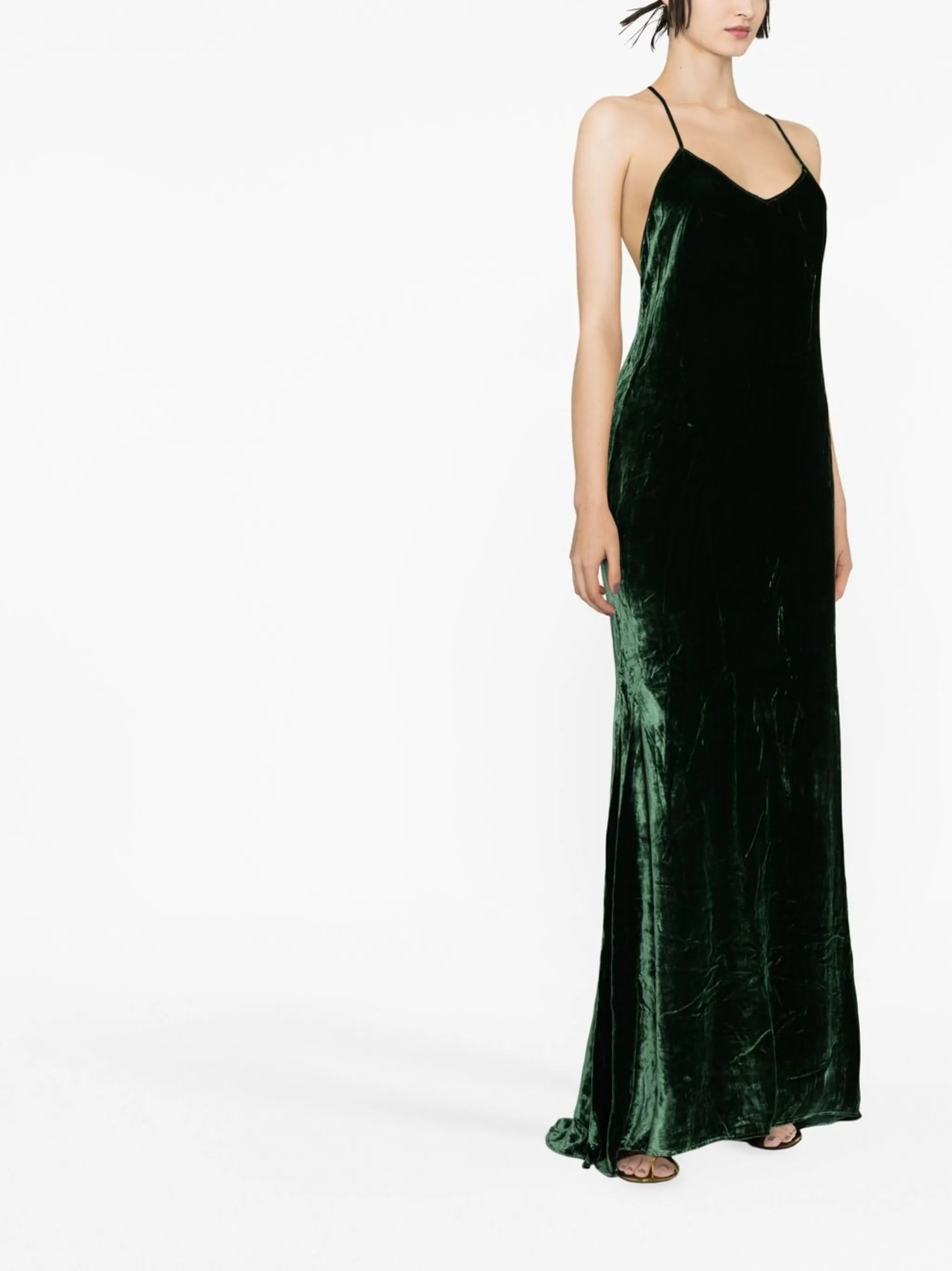 Rimini spaghetti-strap dress