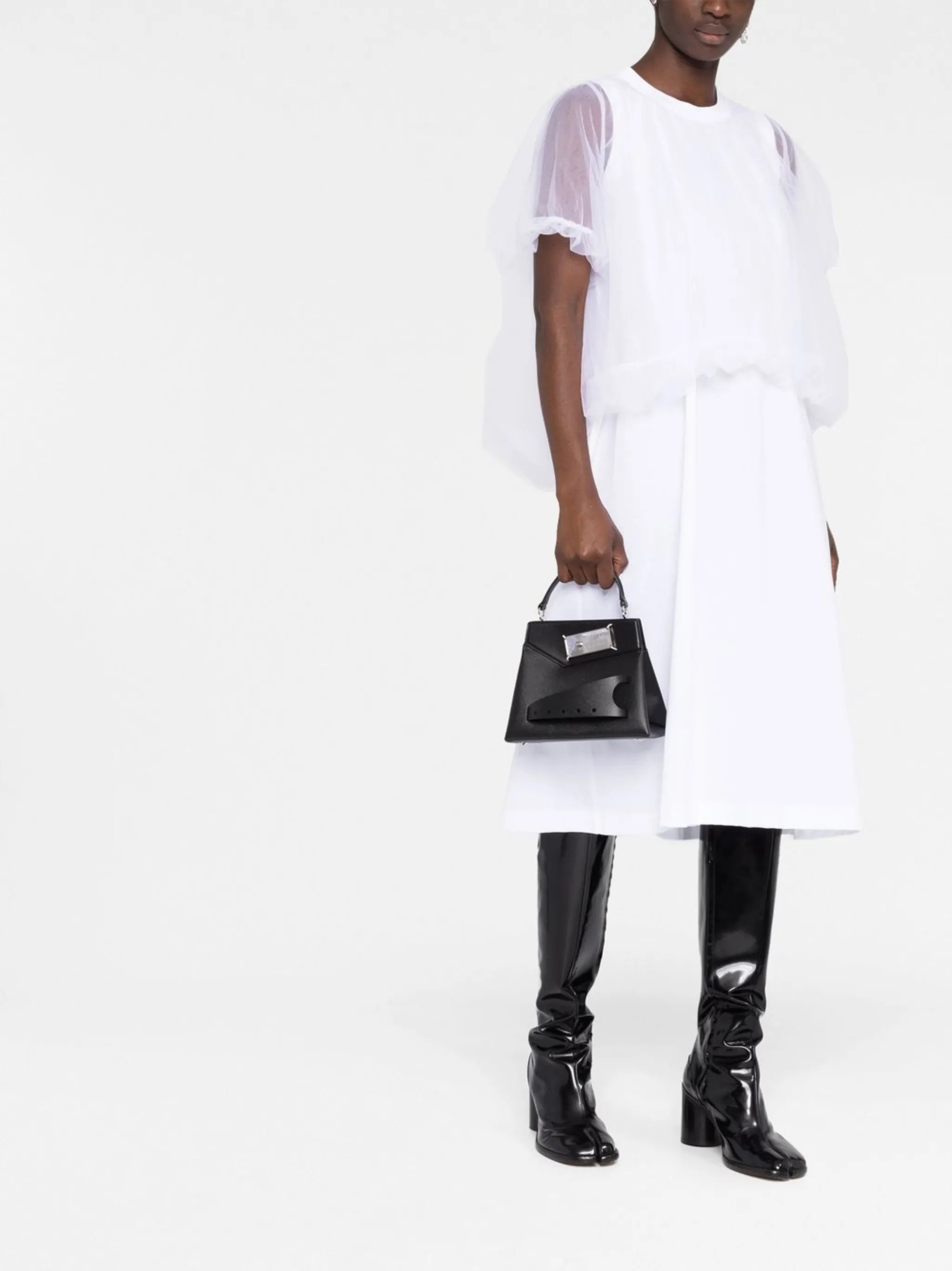 Snatched mini tote bag