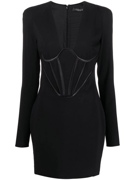 corset-style minidress