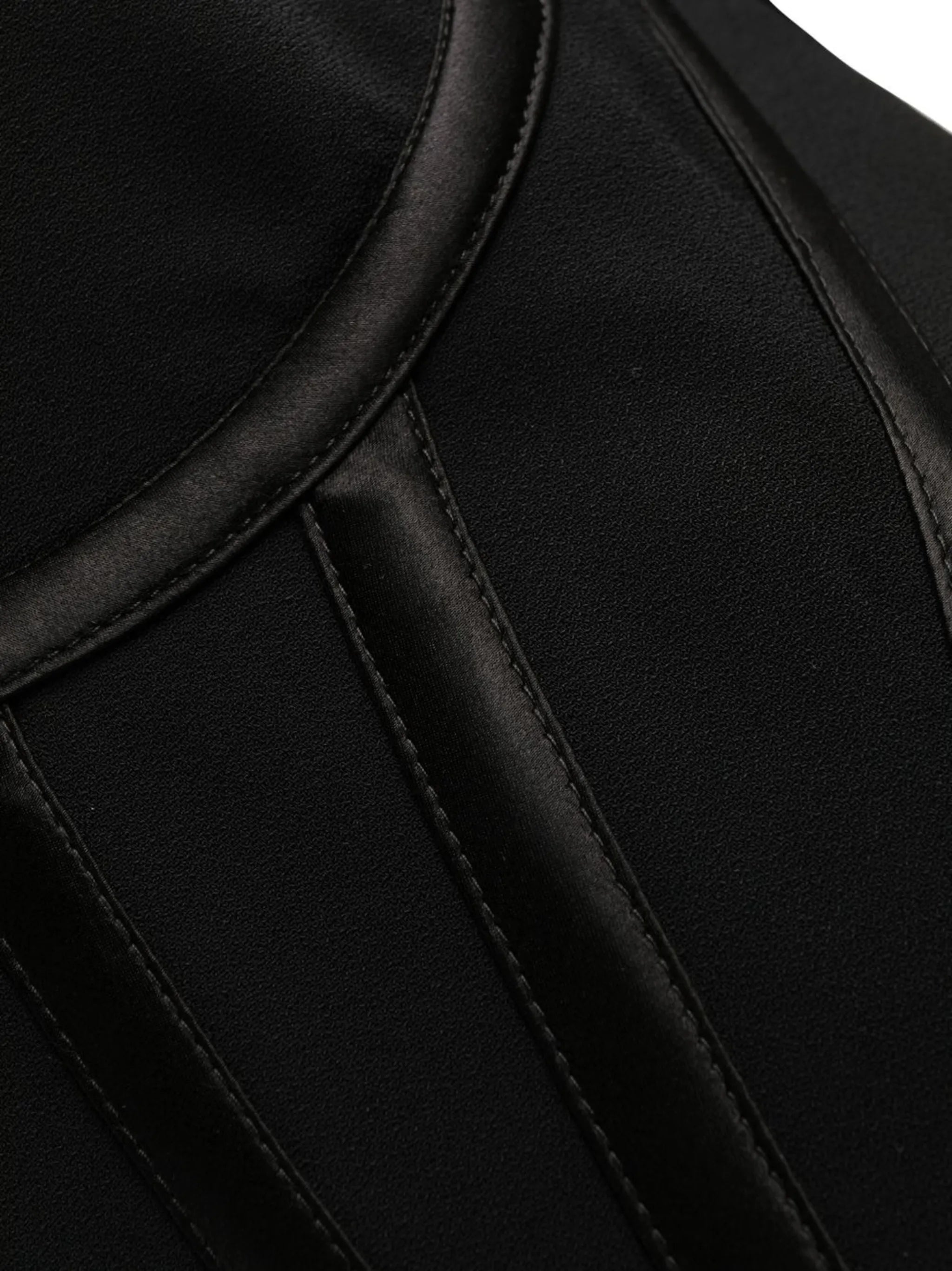 corset-style minidress