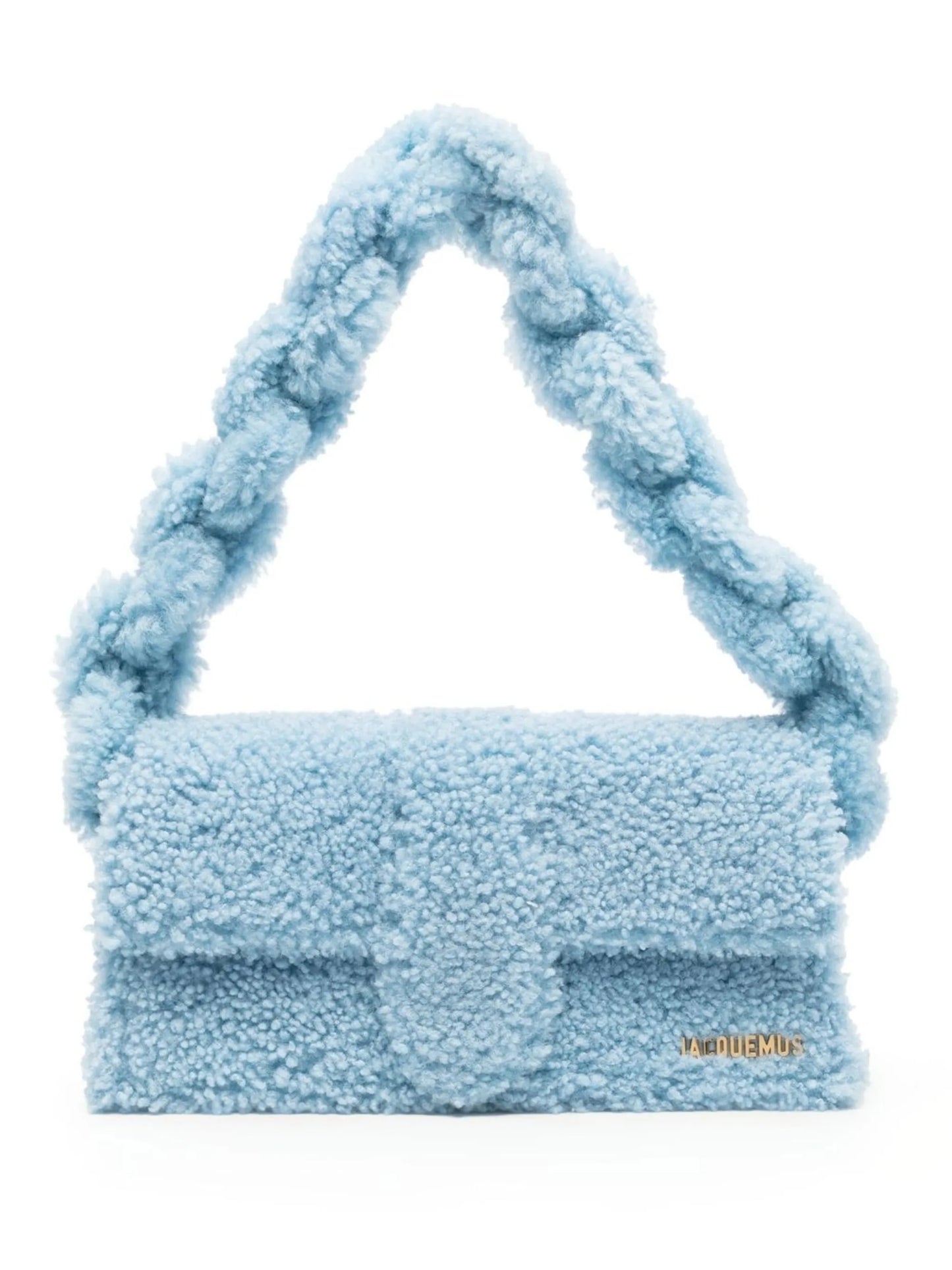 Le Bambidou shearling shoulder bag