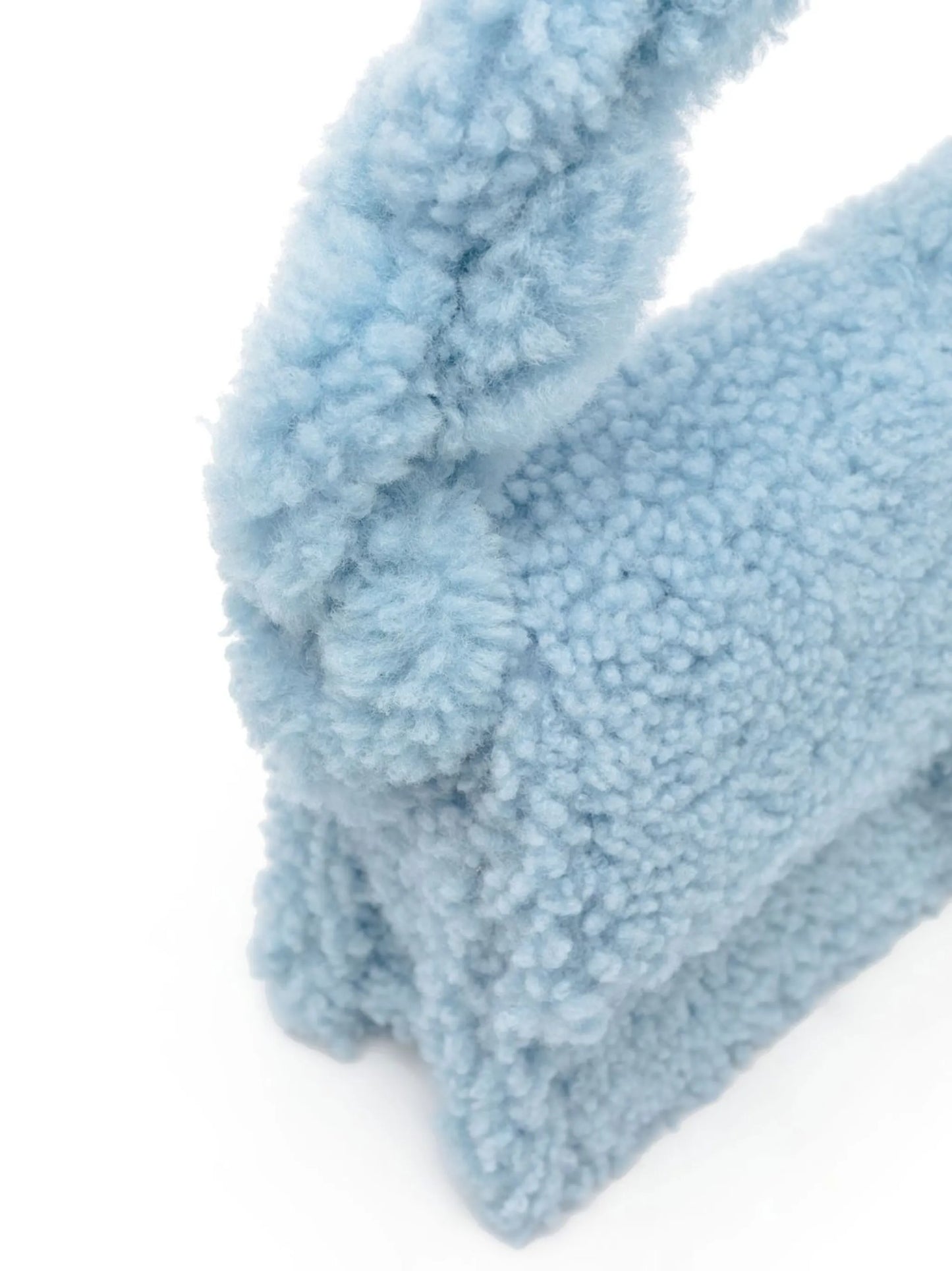 Le Bambidou shearling shoulder bag