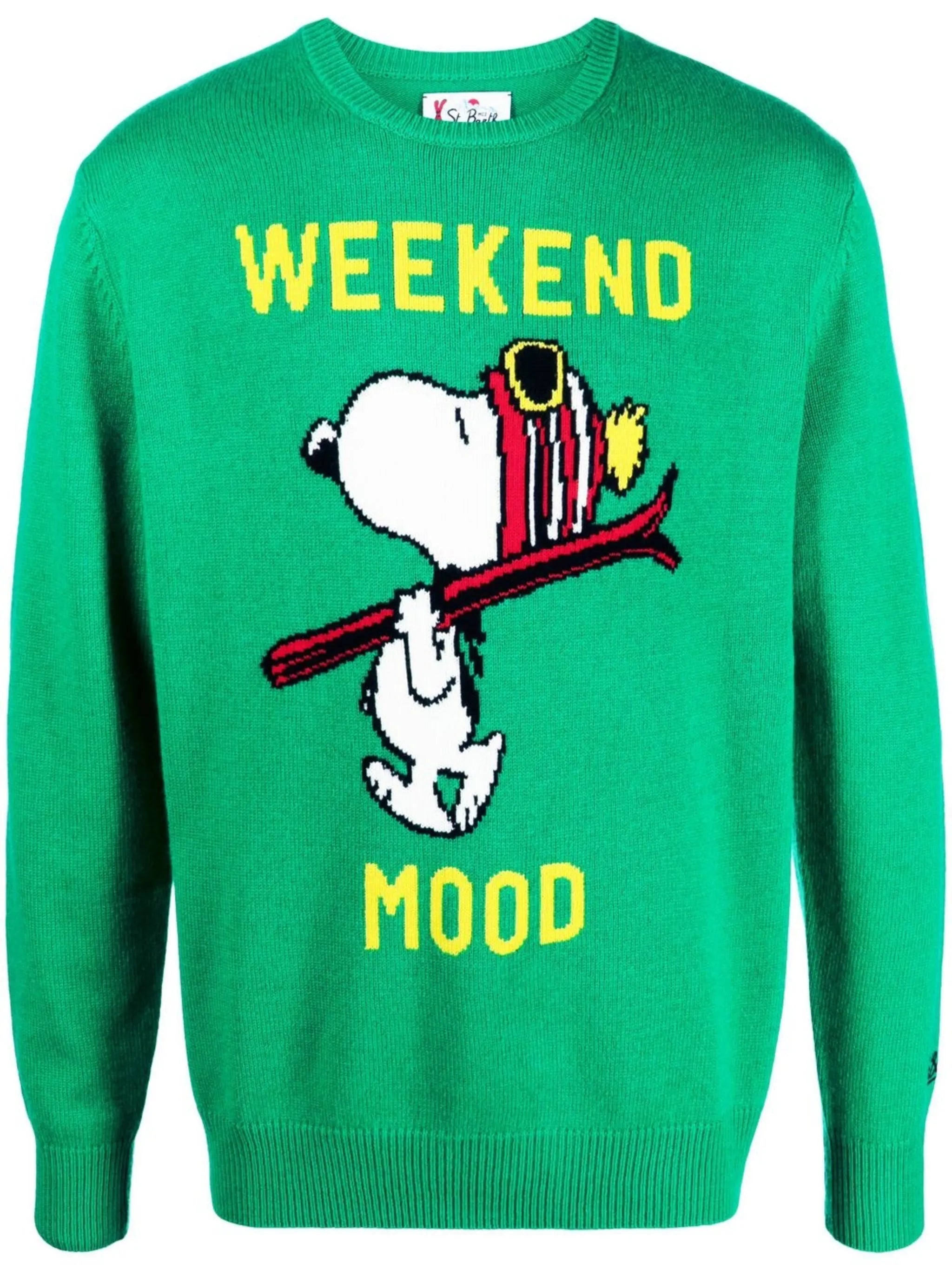 Snoopy-knit jumper