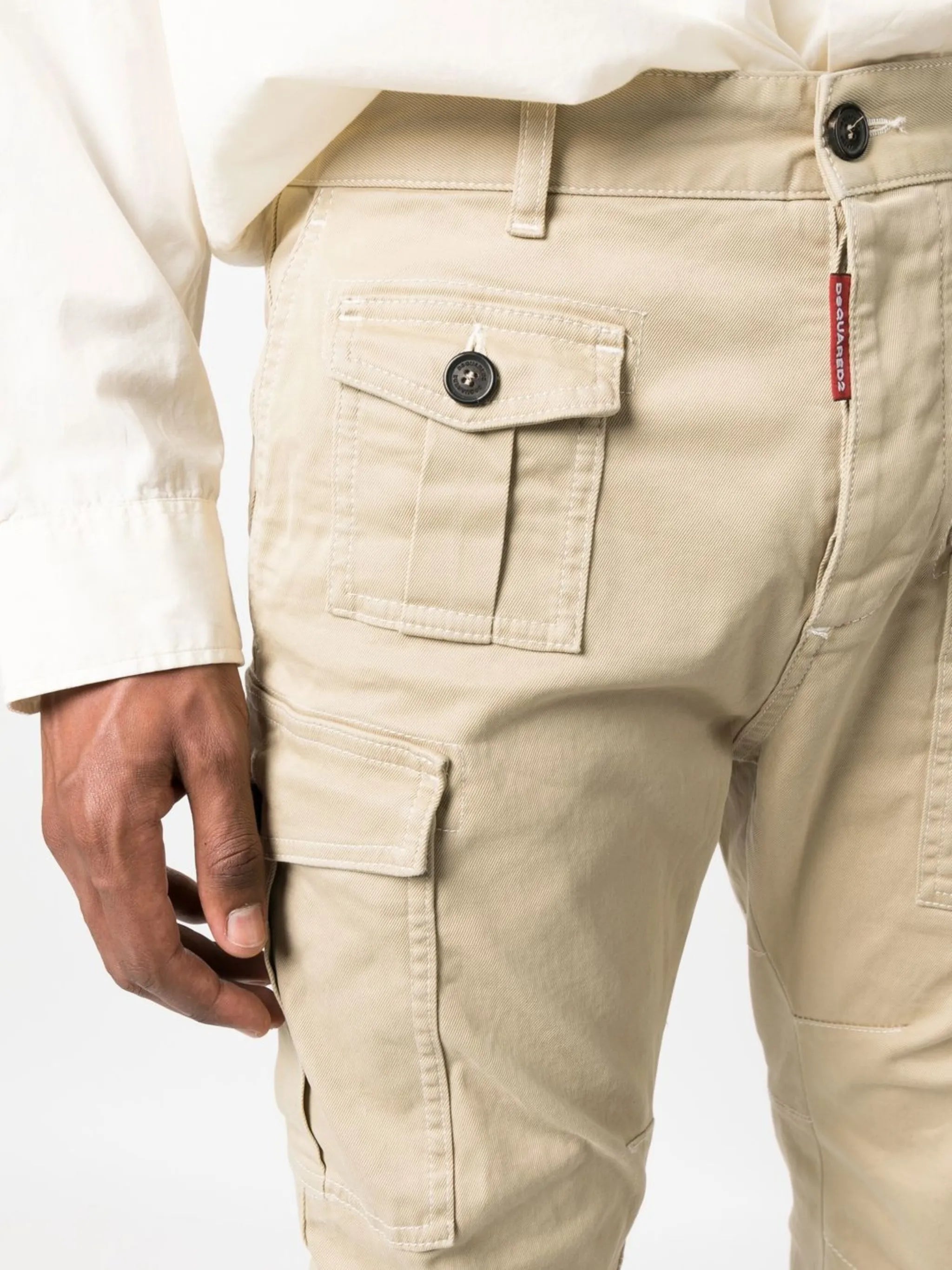 cargo-style chino trousers