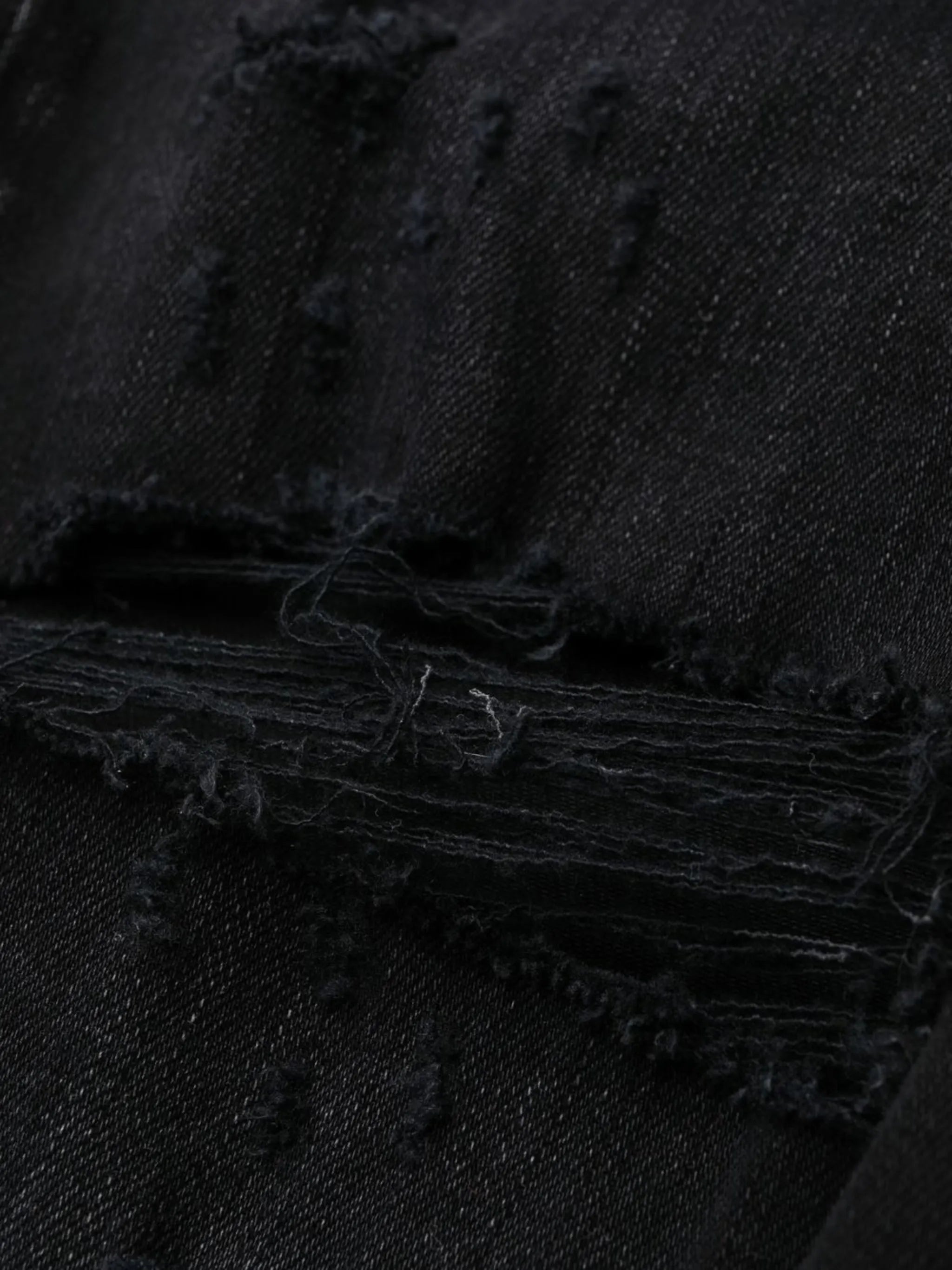 distressed skinny jeans