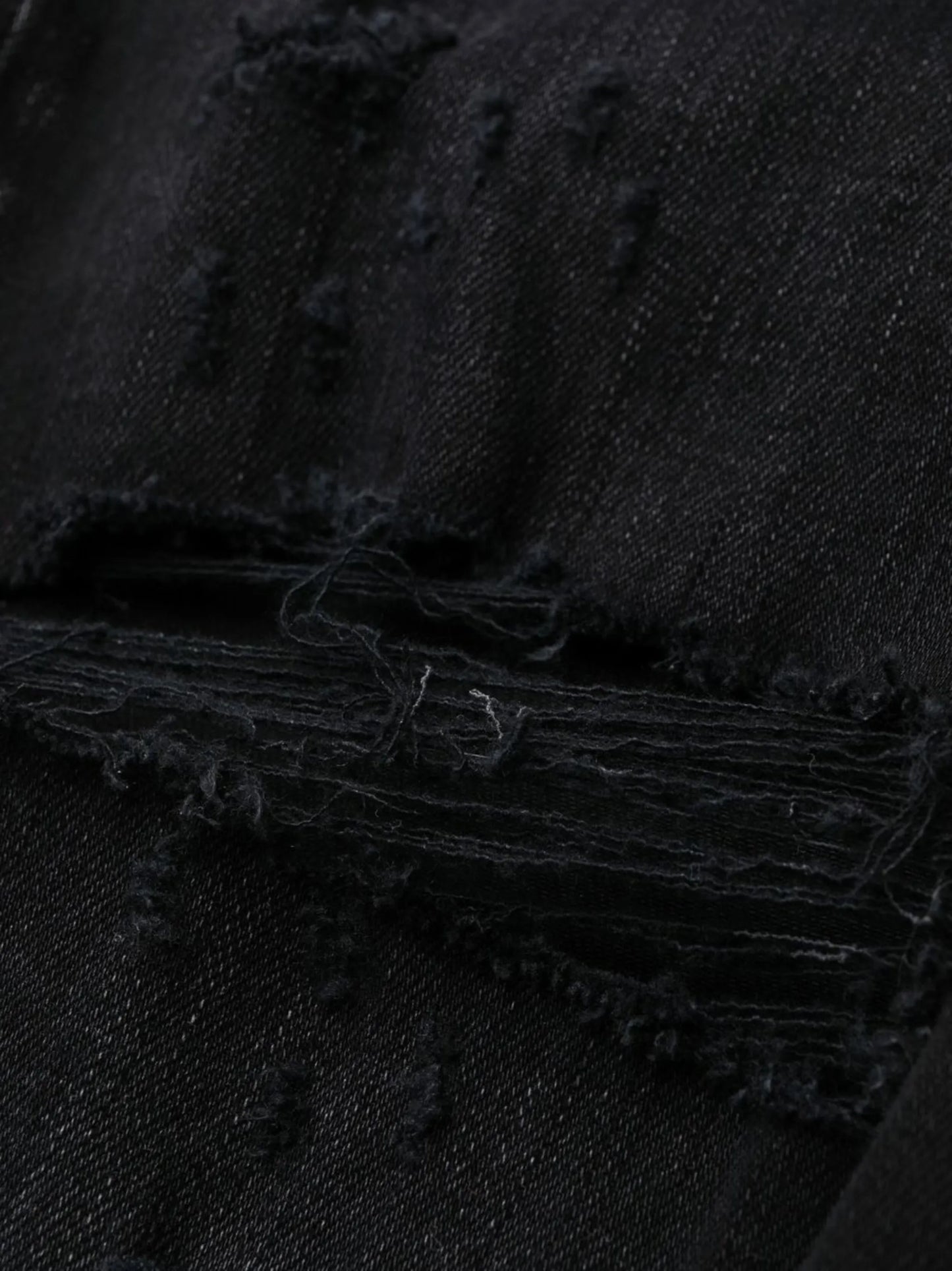 distressed skinny jeans
