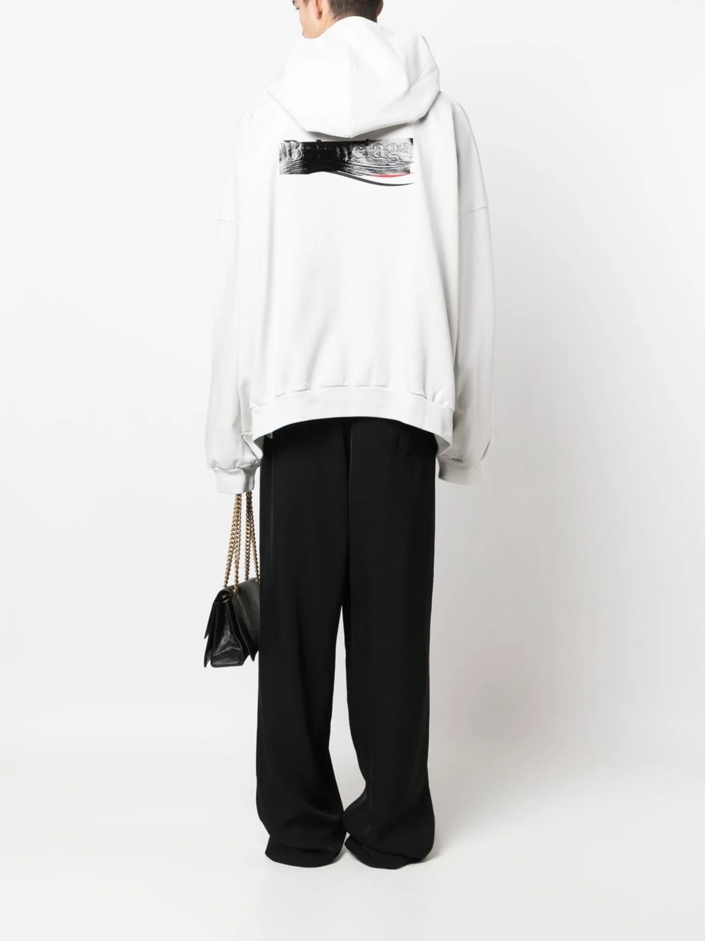 logo-print hoodie
