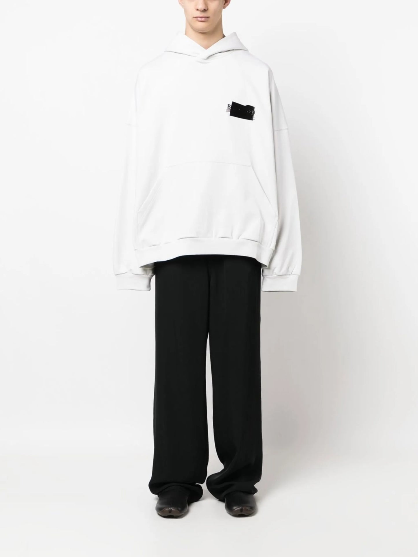 logo-print hoodie