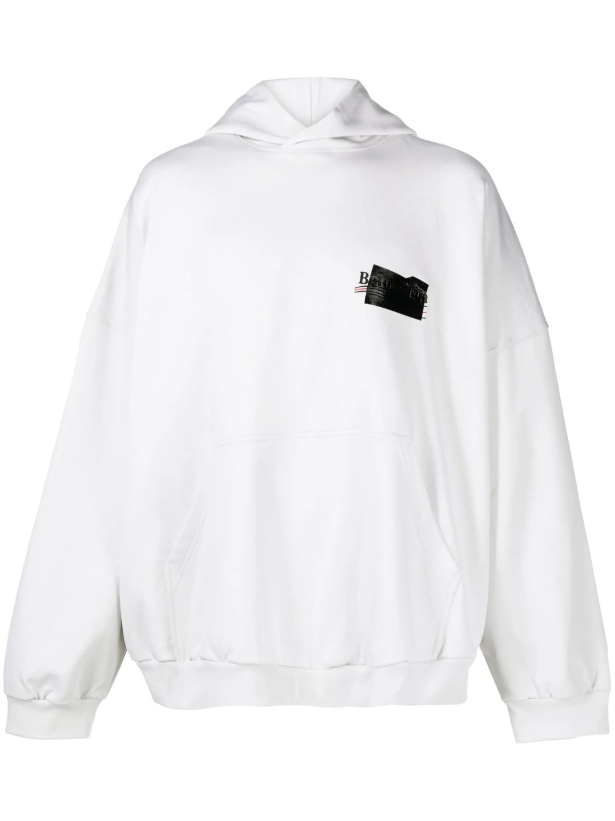 logo-print hoodie