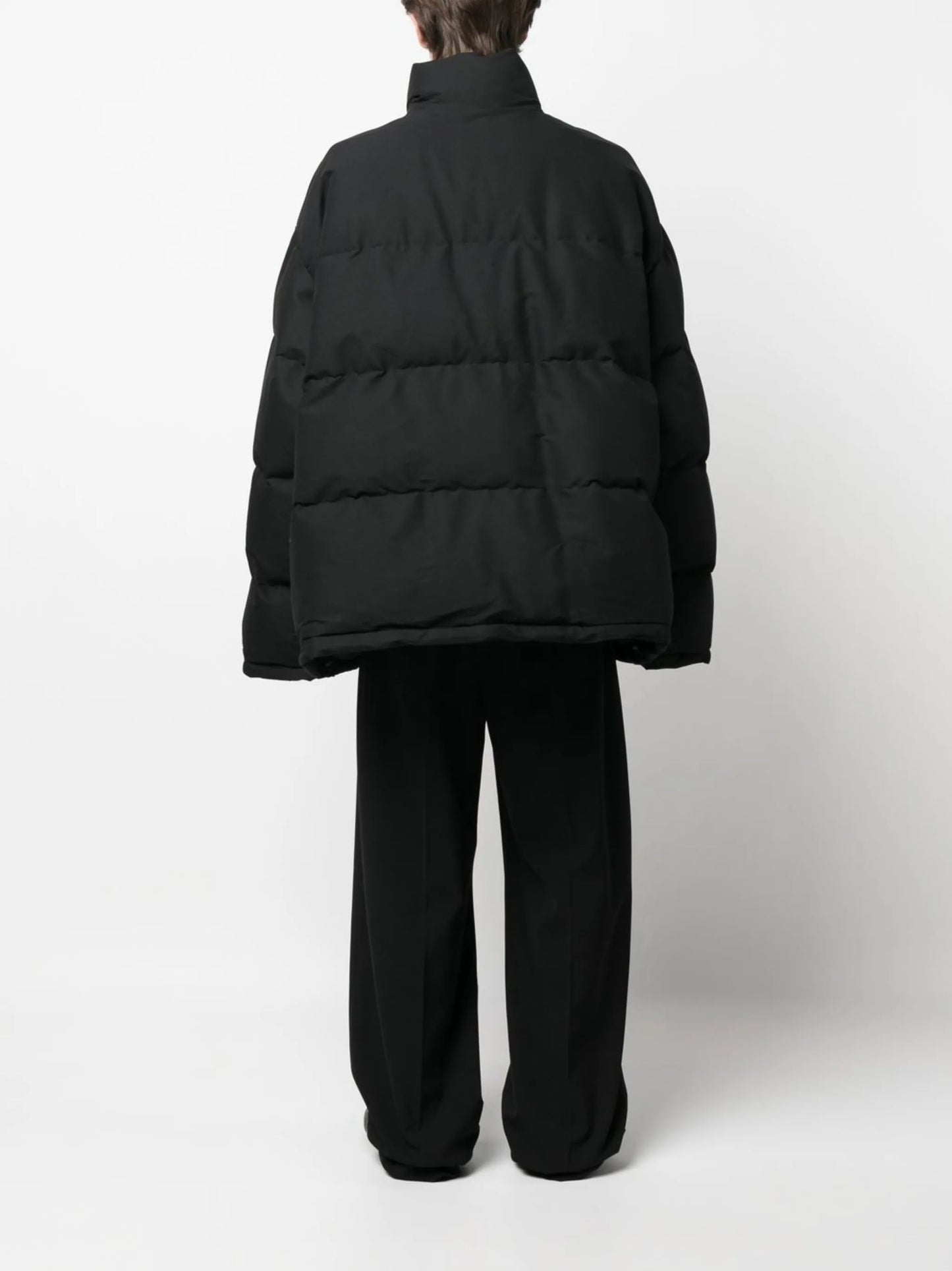 zip-up padded jacket
