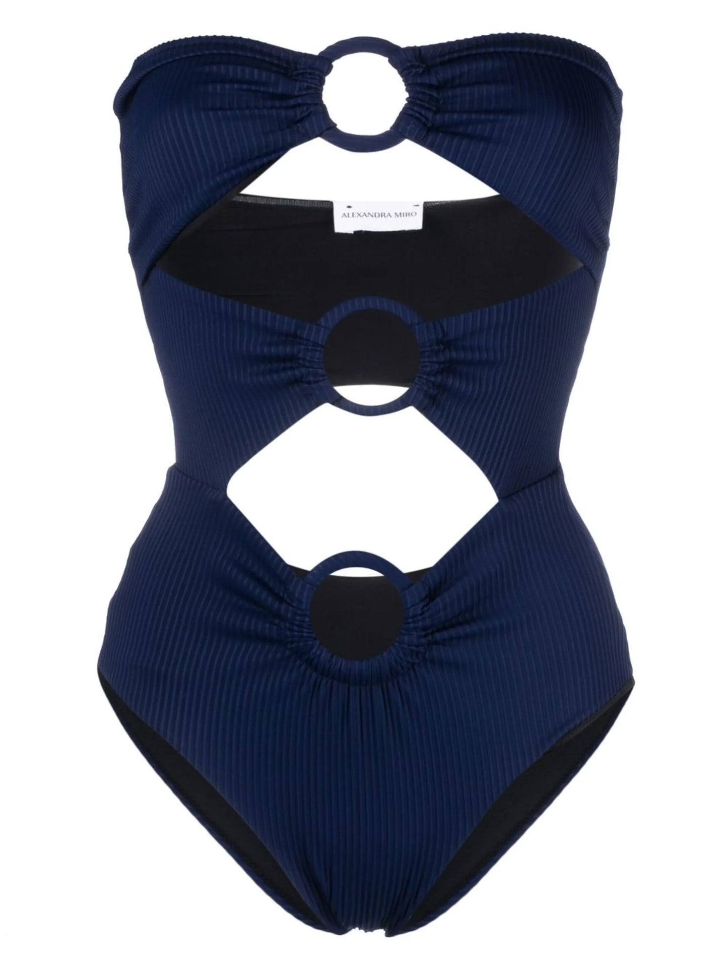 Anya ring-hardware cut-out swimsuit
