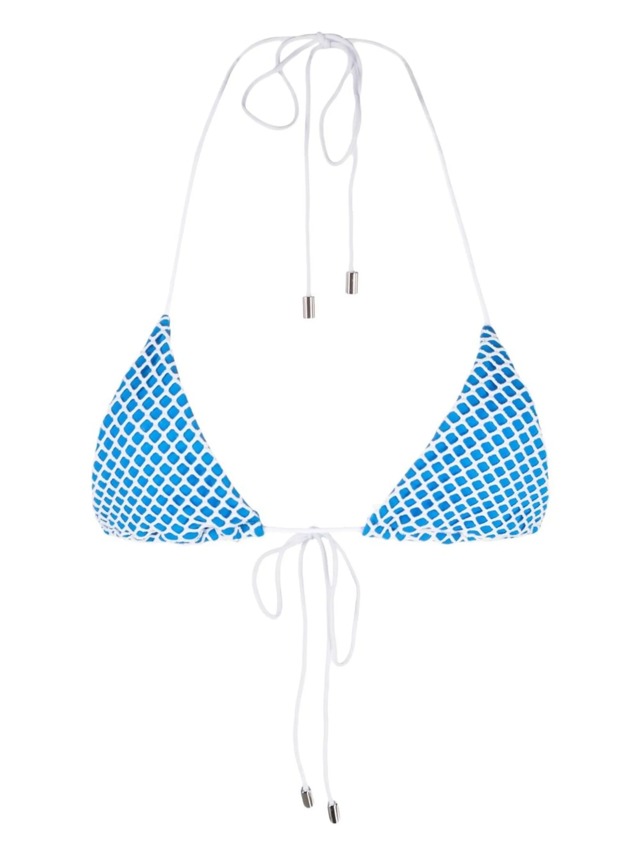 Lena triangle-cup bikini top