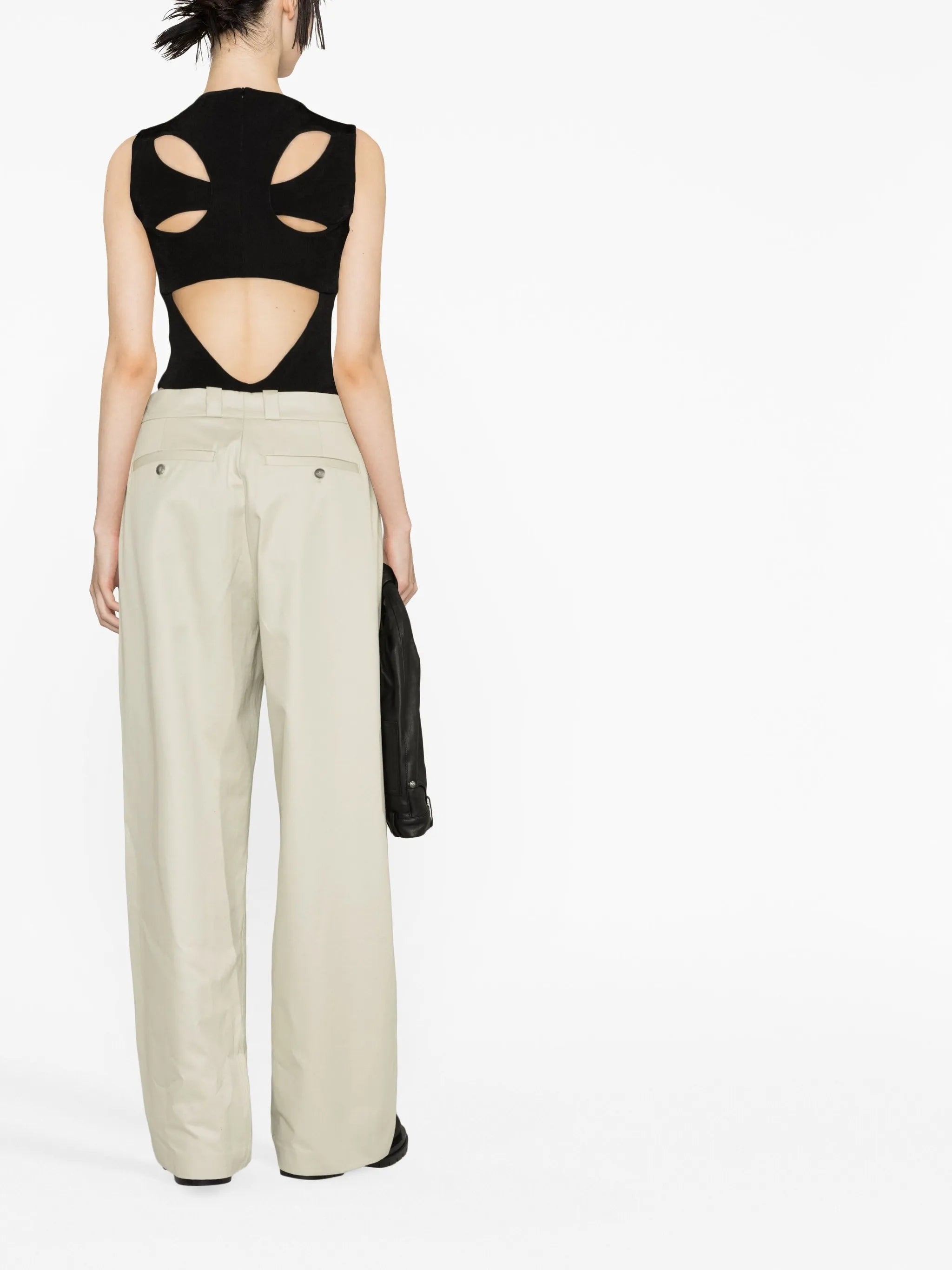 cut-out detailing bodysuit