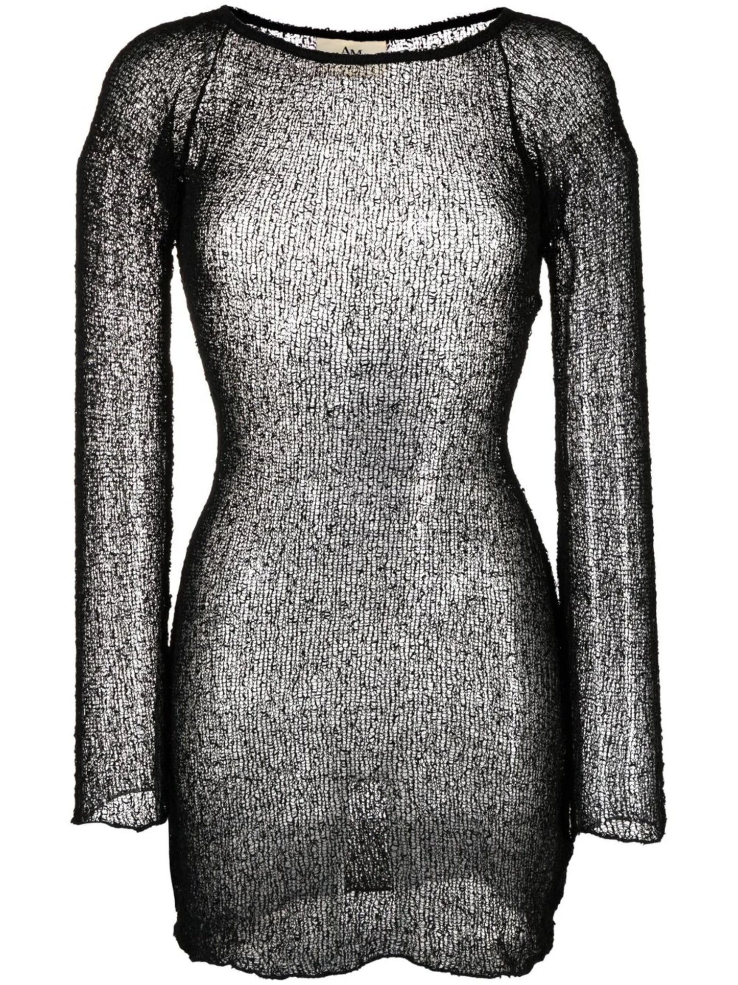 Andy open-knit mini dress