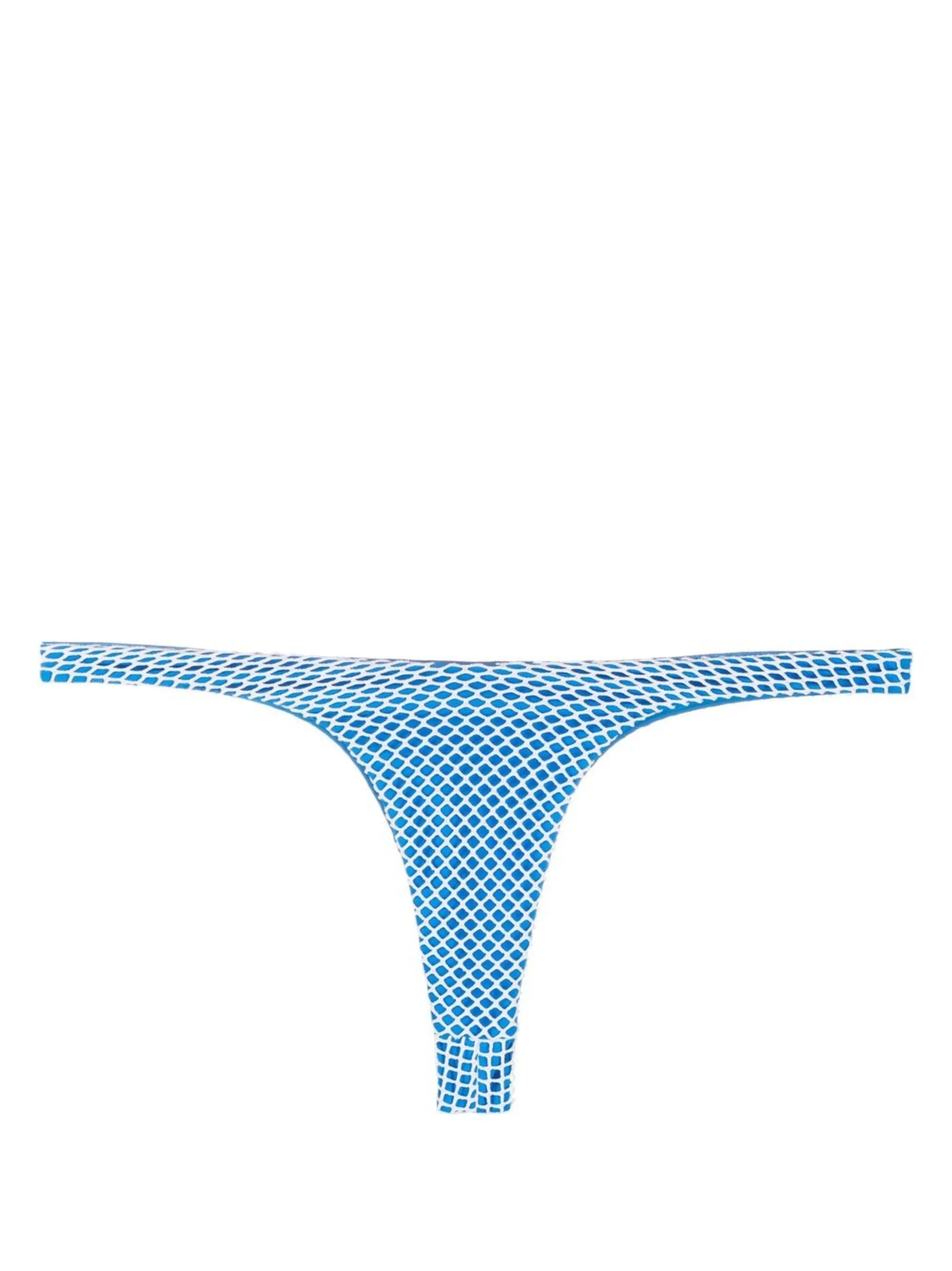 Lena high-leg bikini bottoms