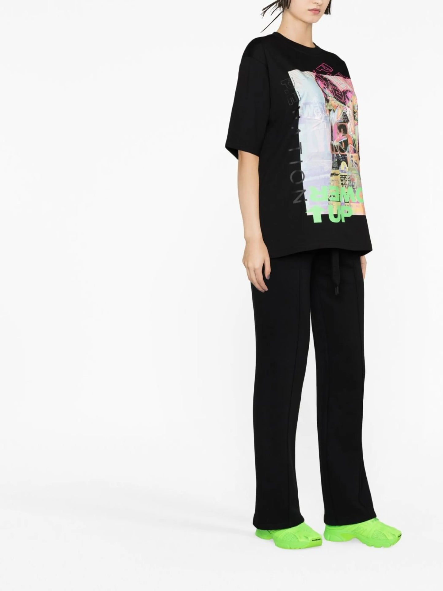 graphic-print short-sleeve T-shirt