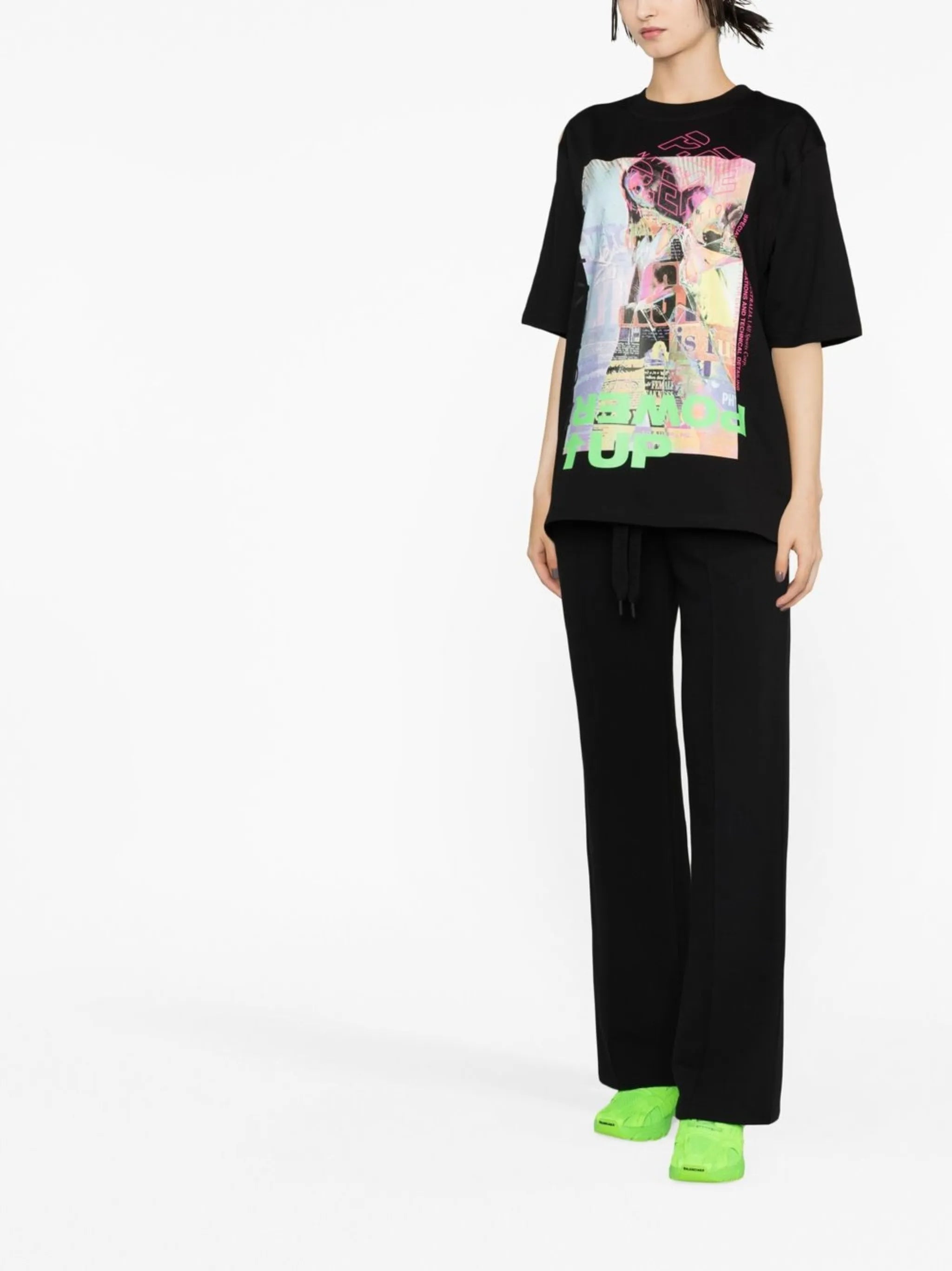 graphic-print short-sleeve T-shirt