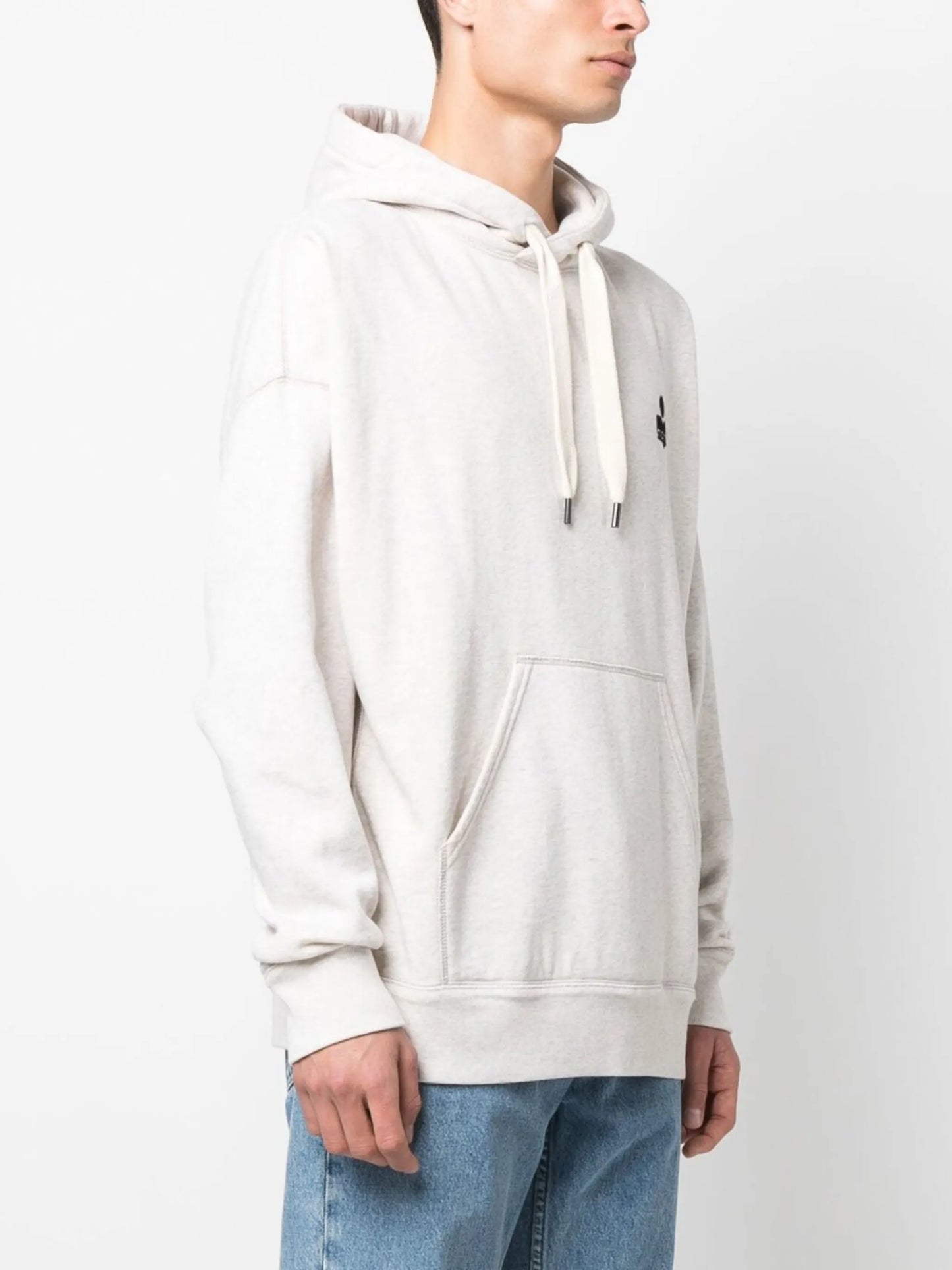 Malek embroidered-logo hoodie