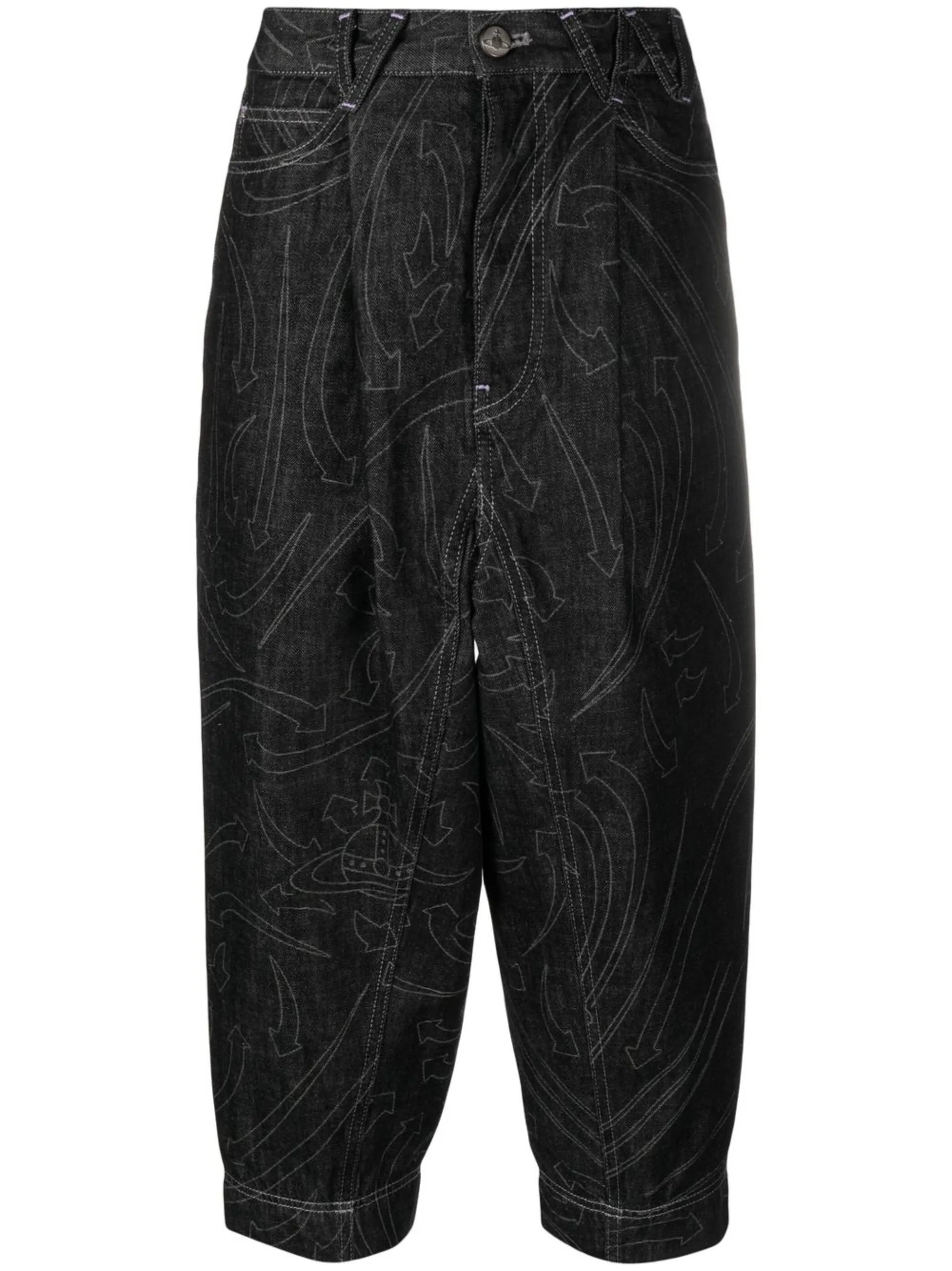 Macca cropped boyfriend-fit jeans