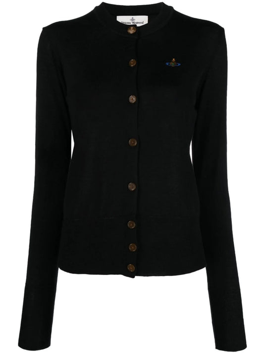 Bea Orb-embroidered cardigan