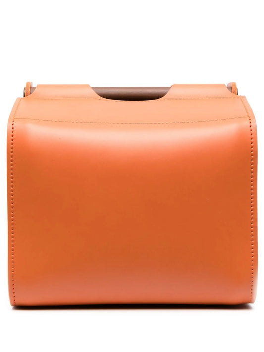 Jota leather storage basket