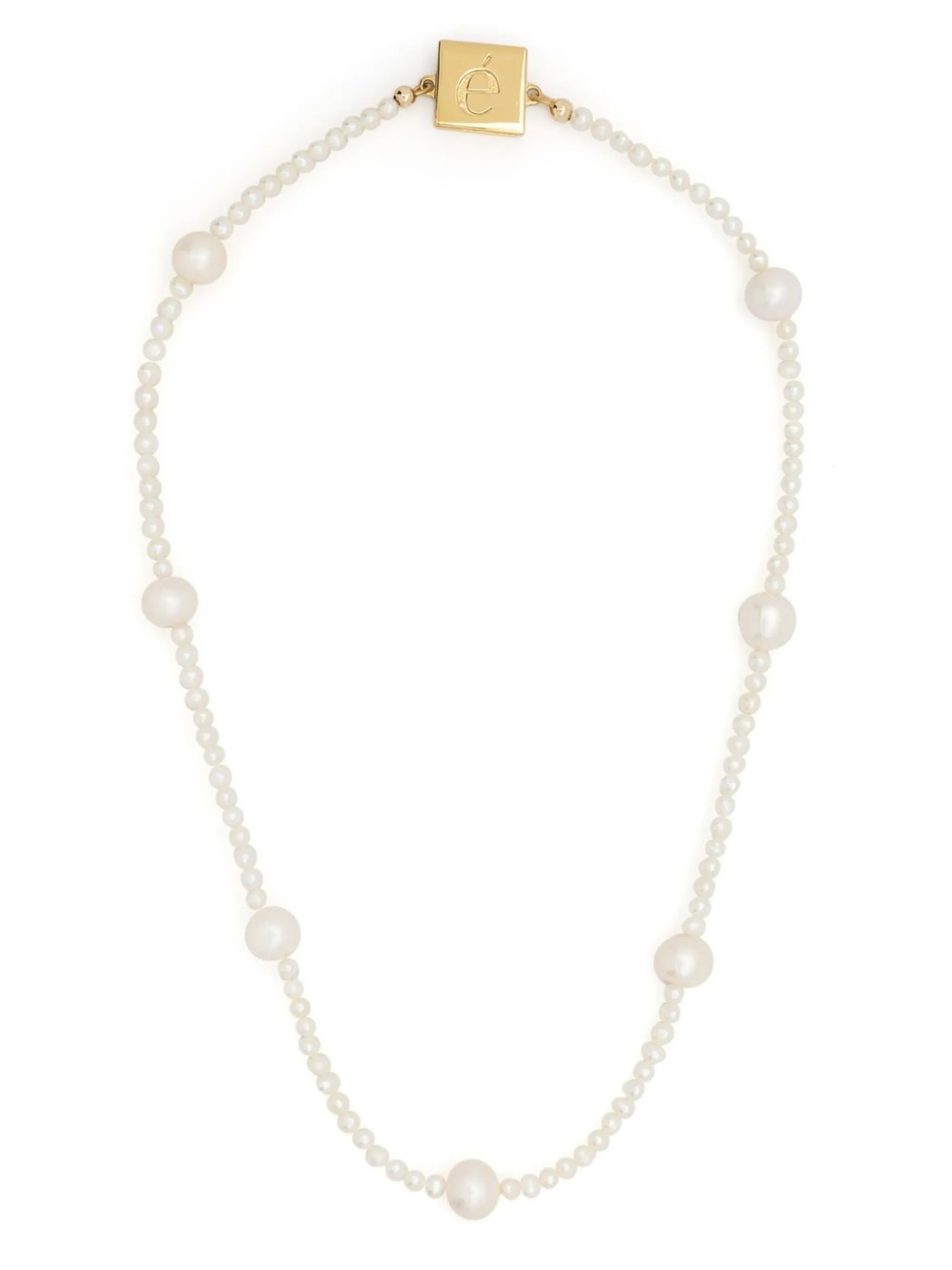 beaded pearl necklace