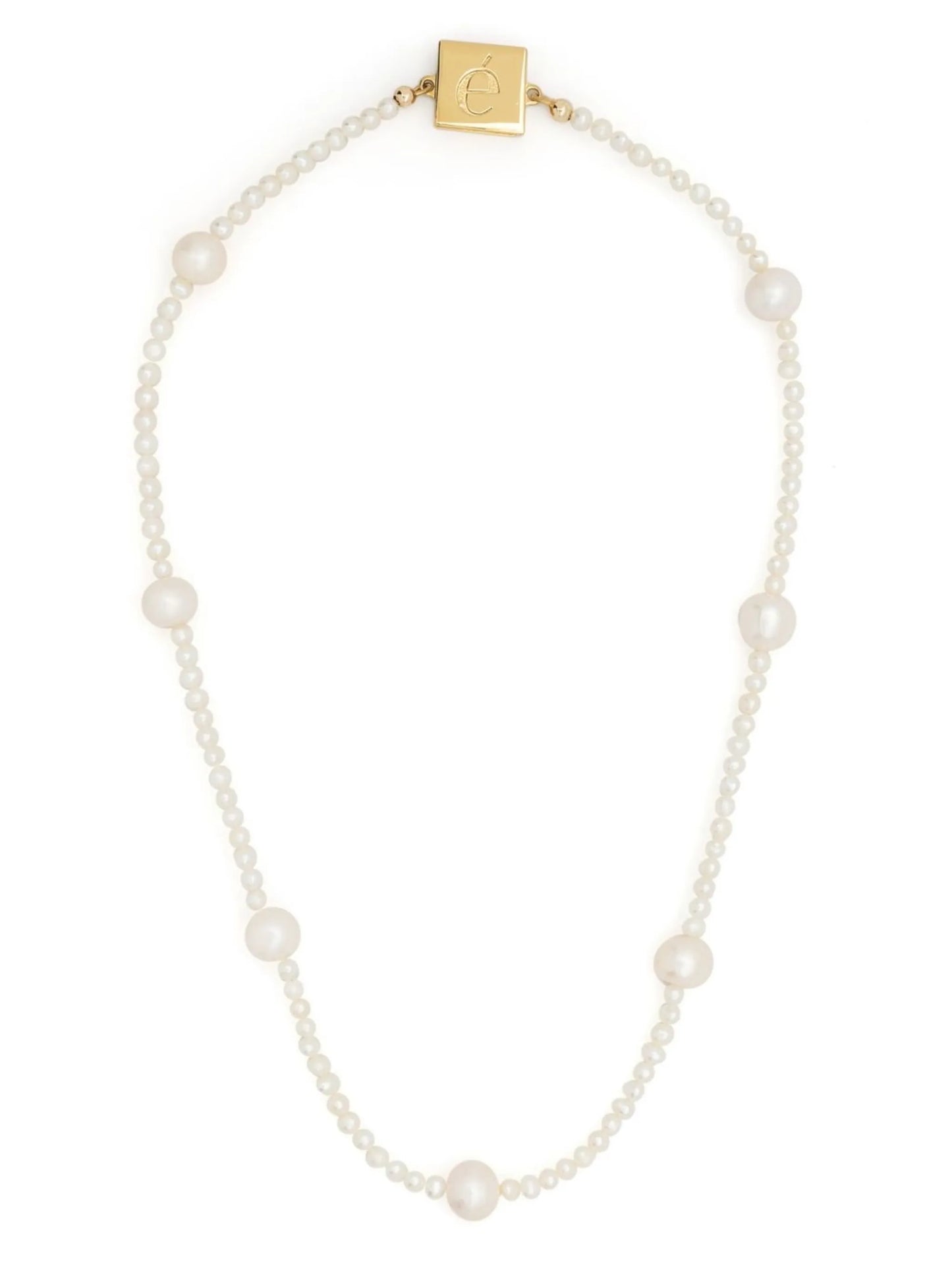 beaded pearl necklace